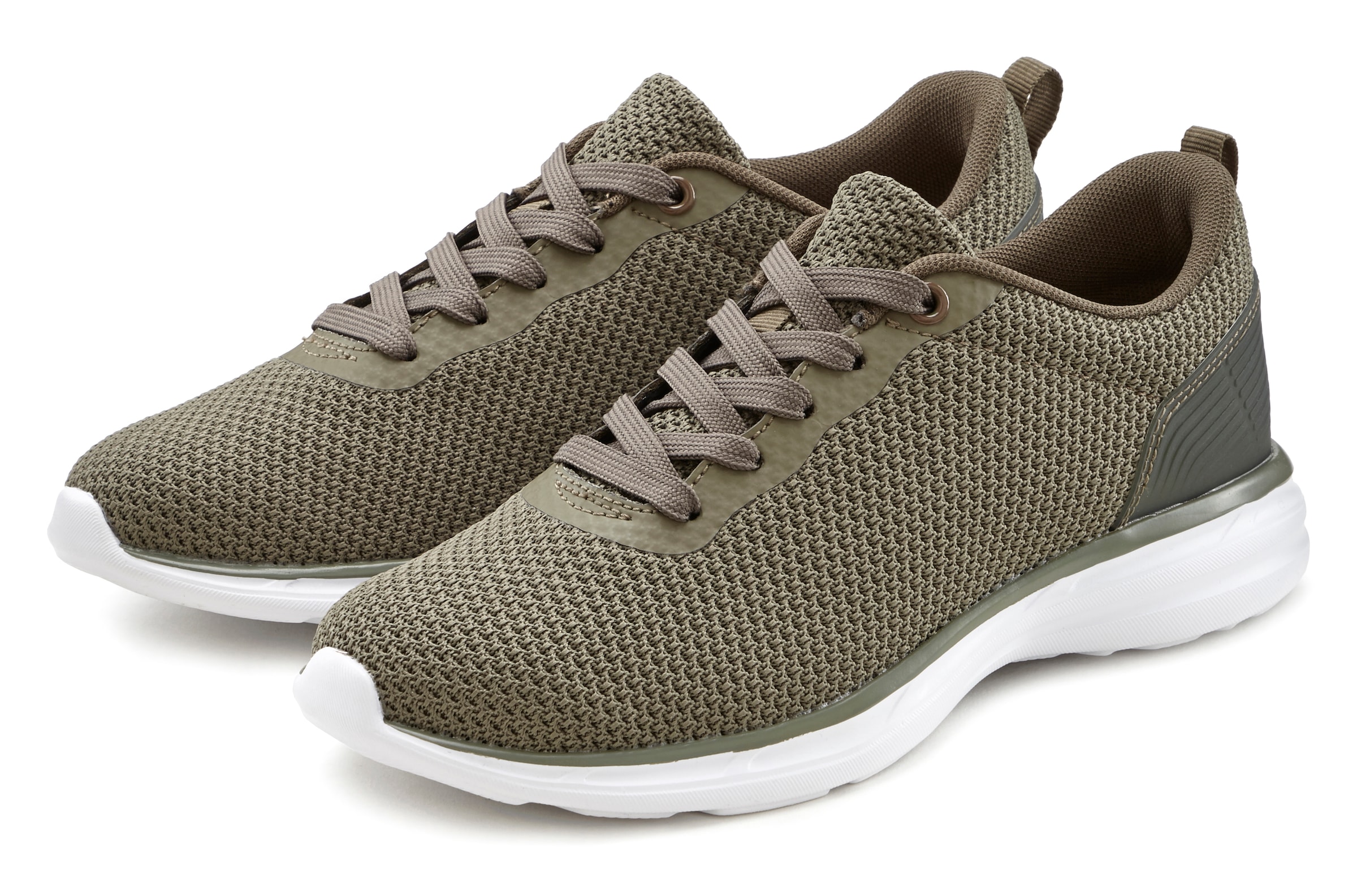 LASCANA Sneaker, Schnürhalbschuh, Halbschuh, Freizeitschuh ultraleicht VEGAN
