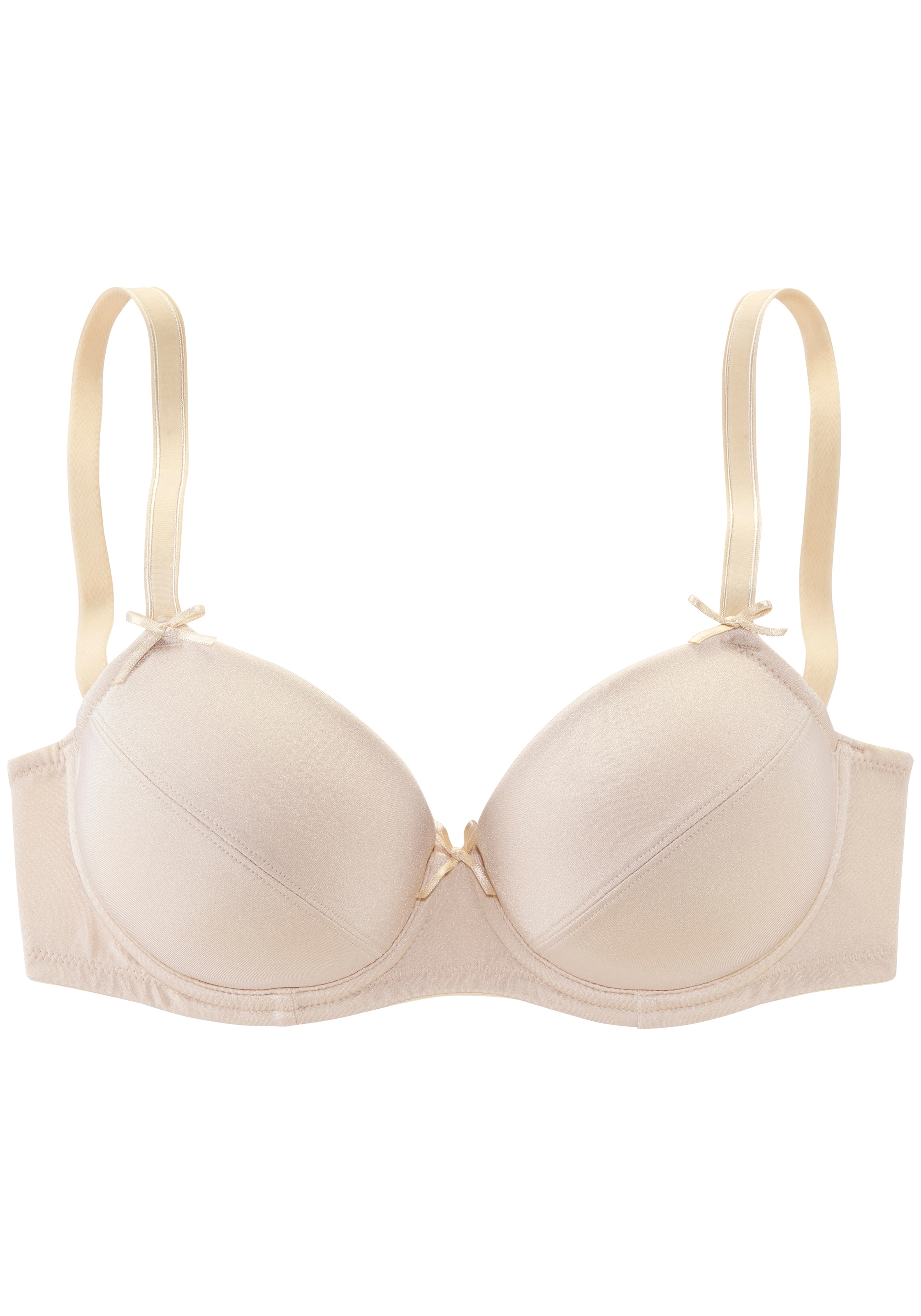 Nuance by Lascana Push-up-BH », BH mit Bügel, Schalen-BH« mit herausnehmbaren Kissen, Dessous
