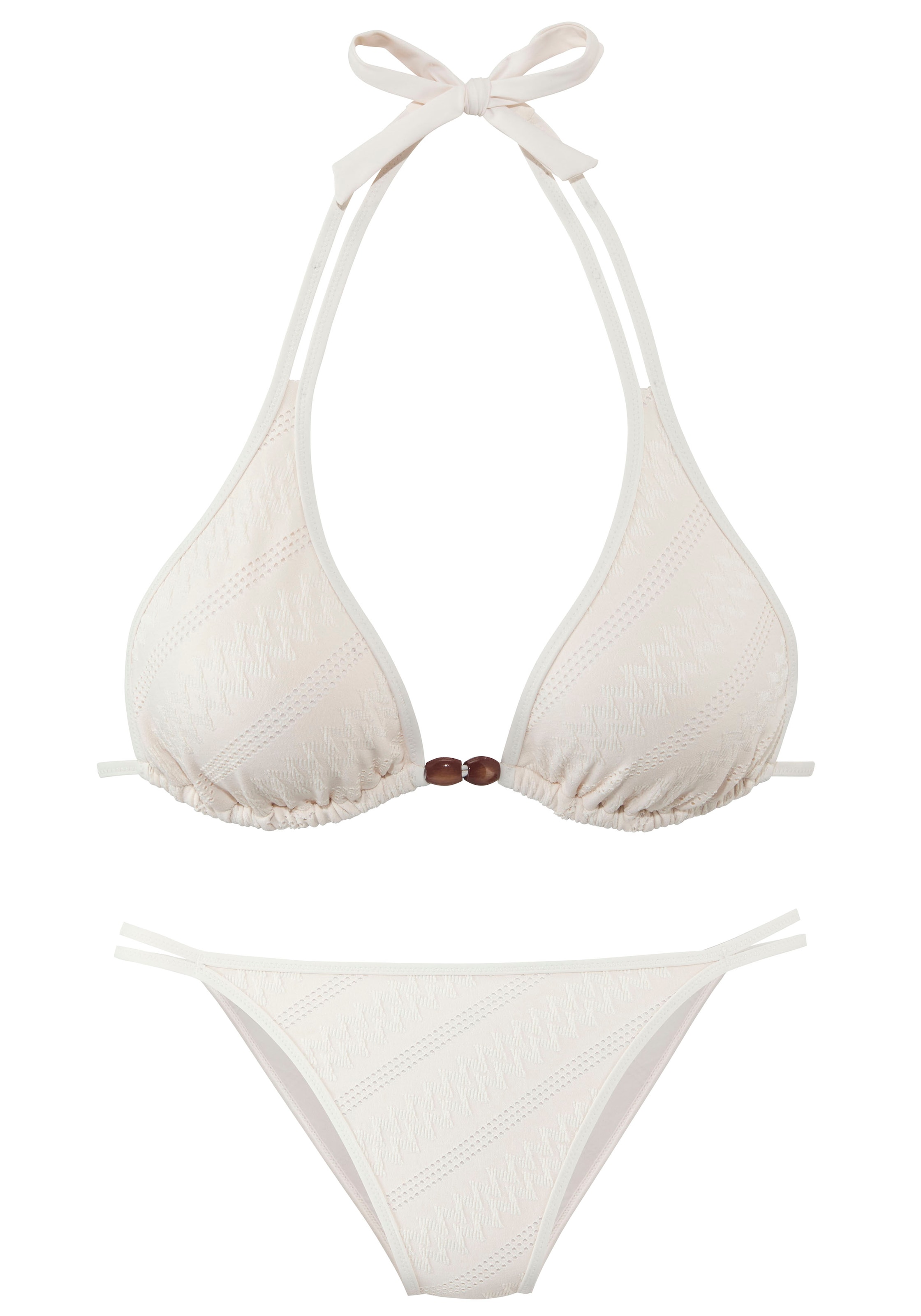 s.Oliver Triangel-Bikini »Naila«, (Set), mit Struktur