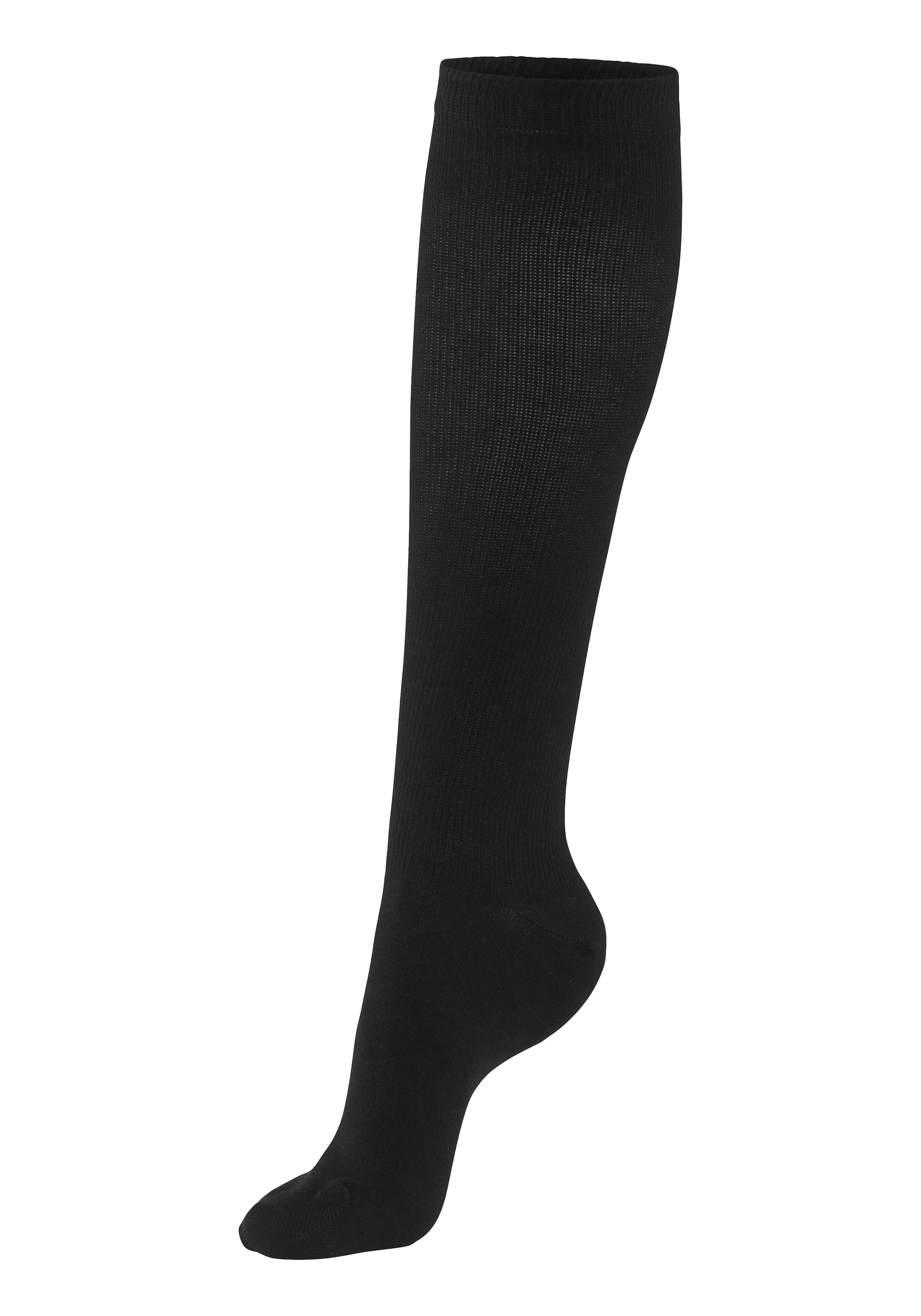 H.I.S Stützkniestrümpfe, (Packung, 2 Paar), ideal auf Reisen