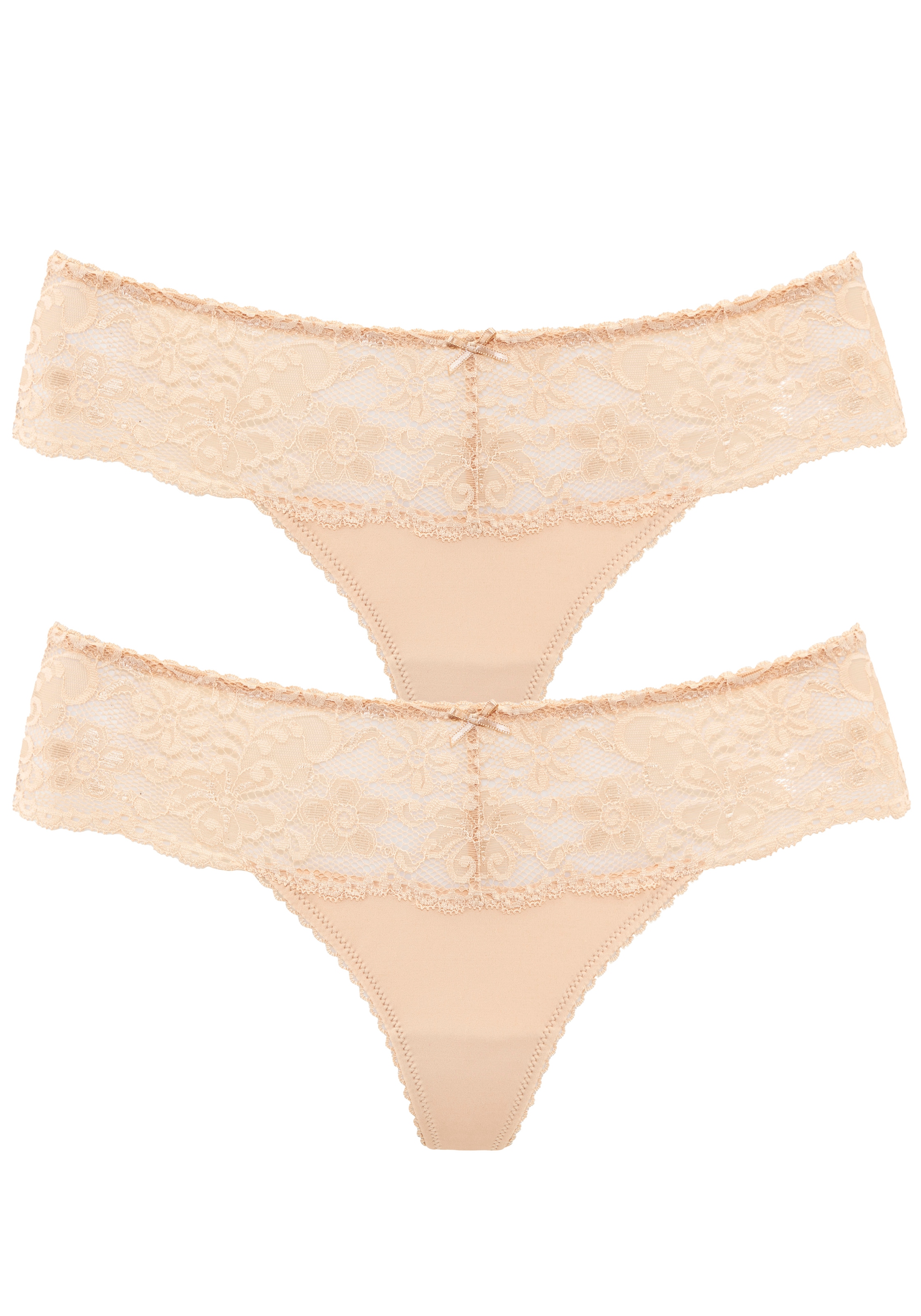 Nuance by Lascana String »mit breitem Spitzenband, als Dessous-Set kombinierbar« Packung,  sexy Dessous, sexy Unterwäsche