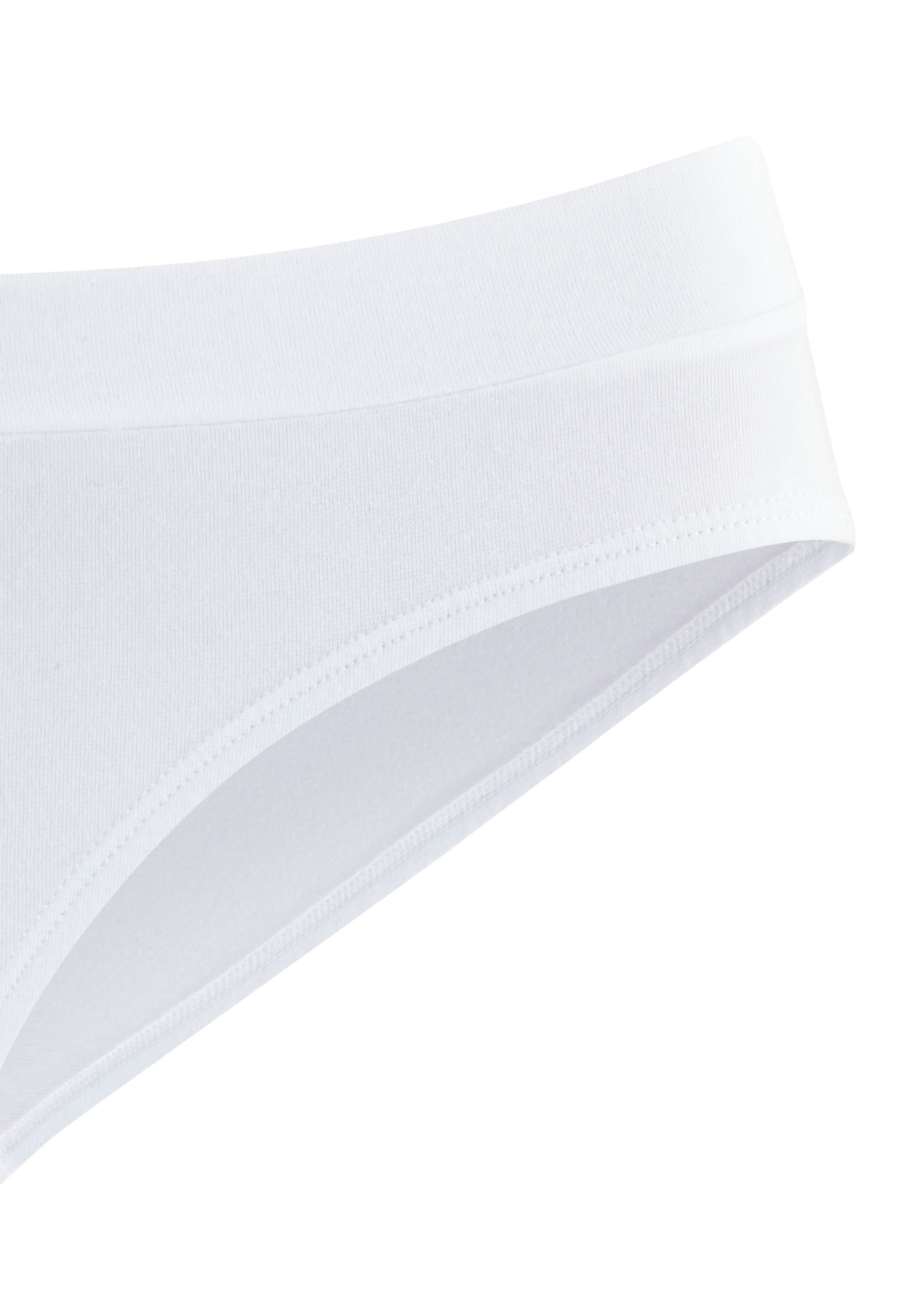 Vivance Jazz-Pants Slips, (5er-Pack), mit breitem Bündchen ohne zusätzliches Gummi