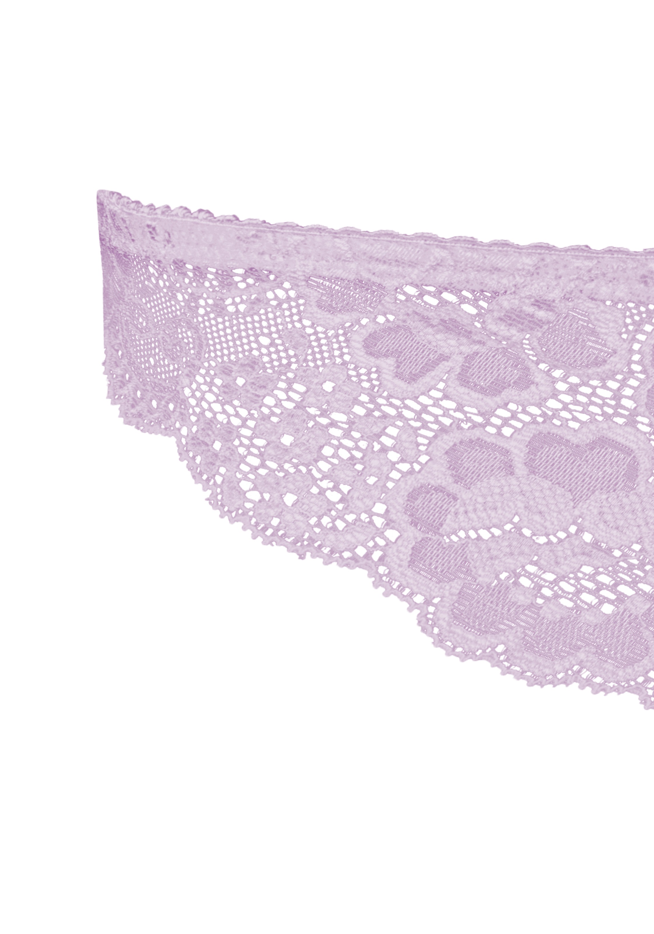 LASCANA String, aus schöner Vollspitze und Schleife
