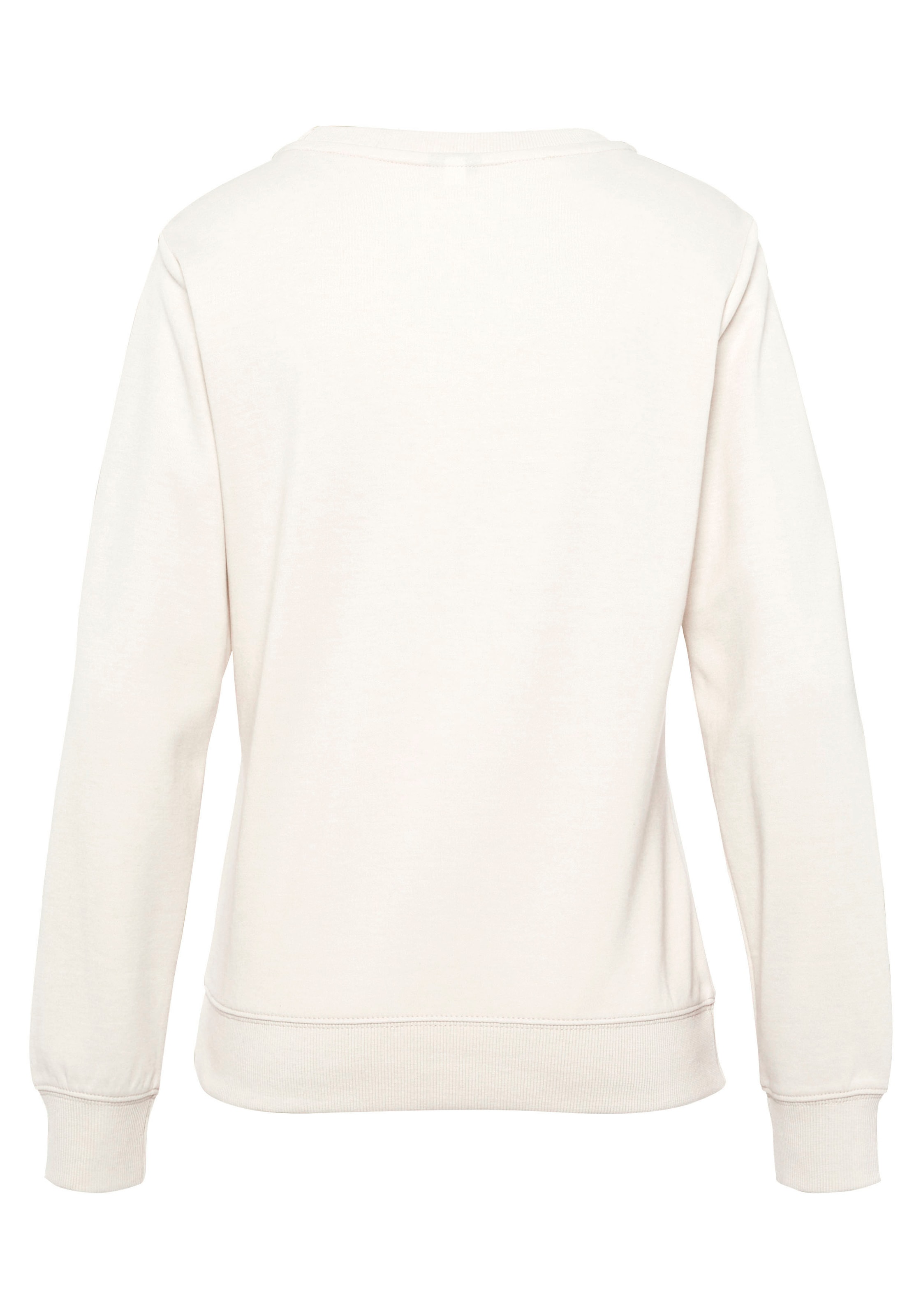 Bench. Loungewear Sweatshirt , mit Logodruck und Stickerei, Loungewear
