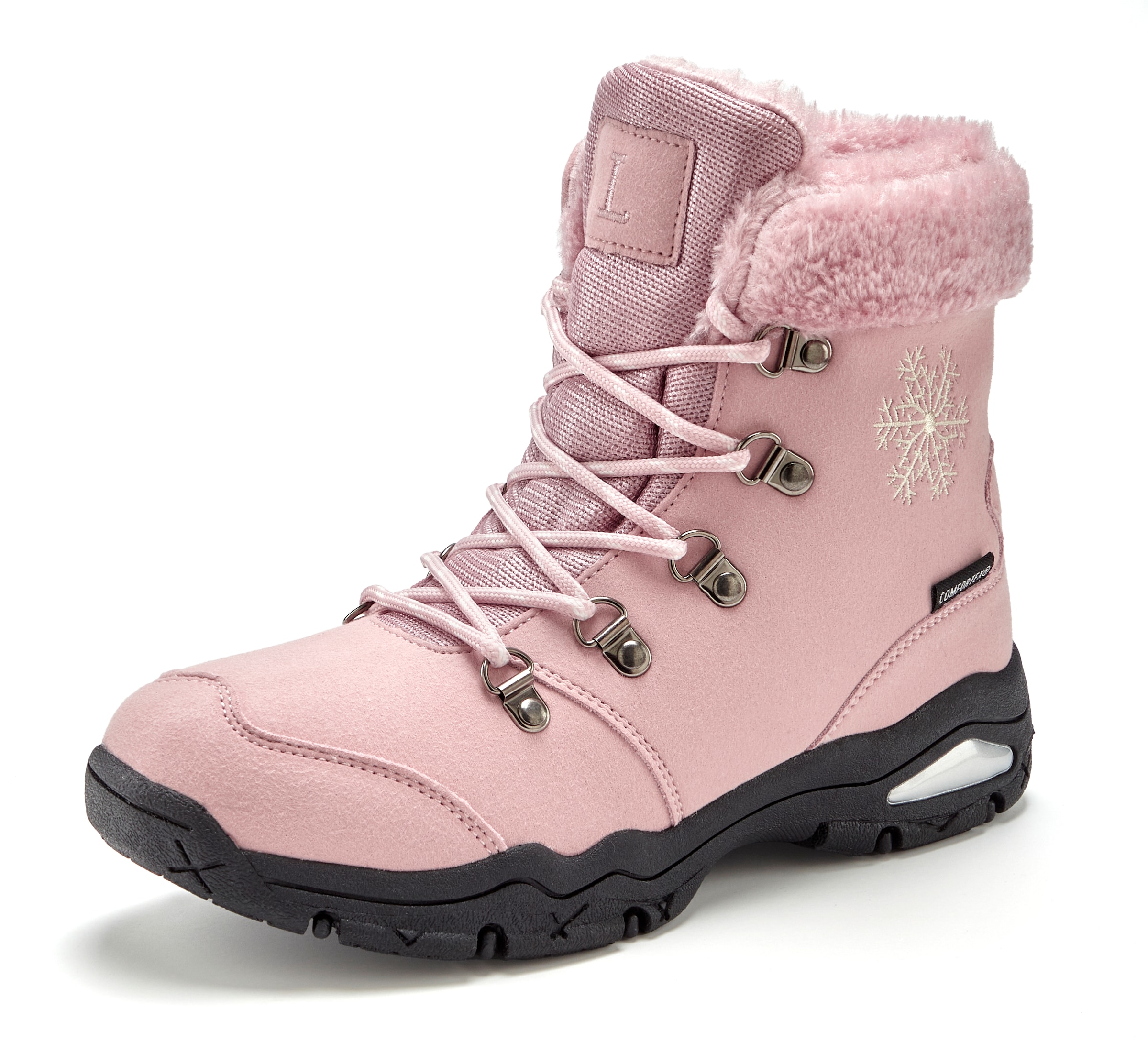 LASCANA Winterstiefelette »Winterboots, Outdoorstiefelette, Stiefel, Stiefelette, Schneestiefel«  mit wind-& wasserabweisender Tex-Membran