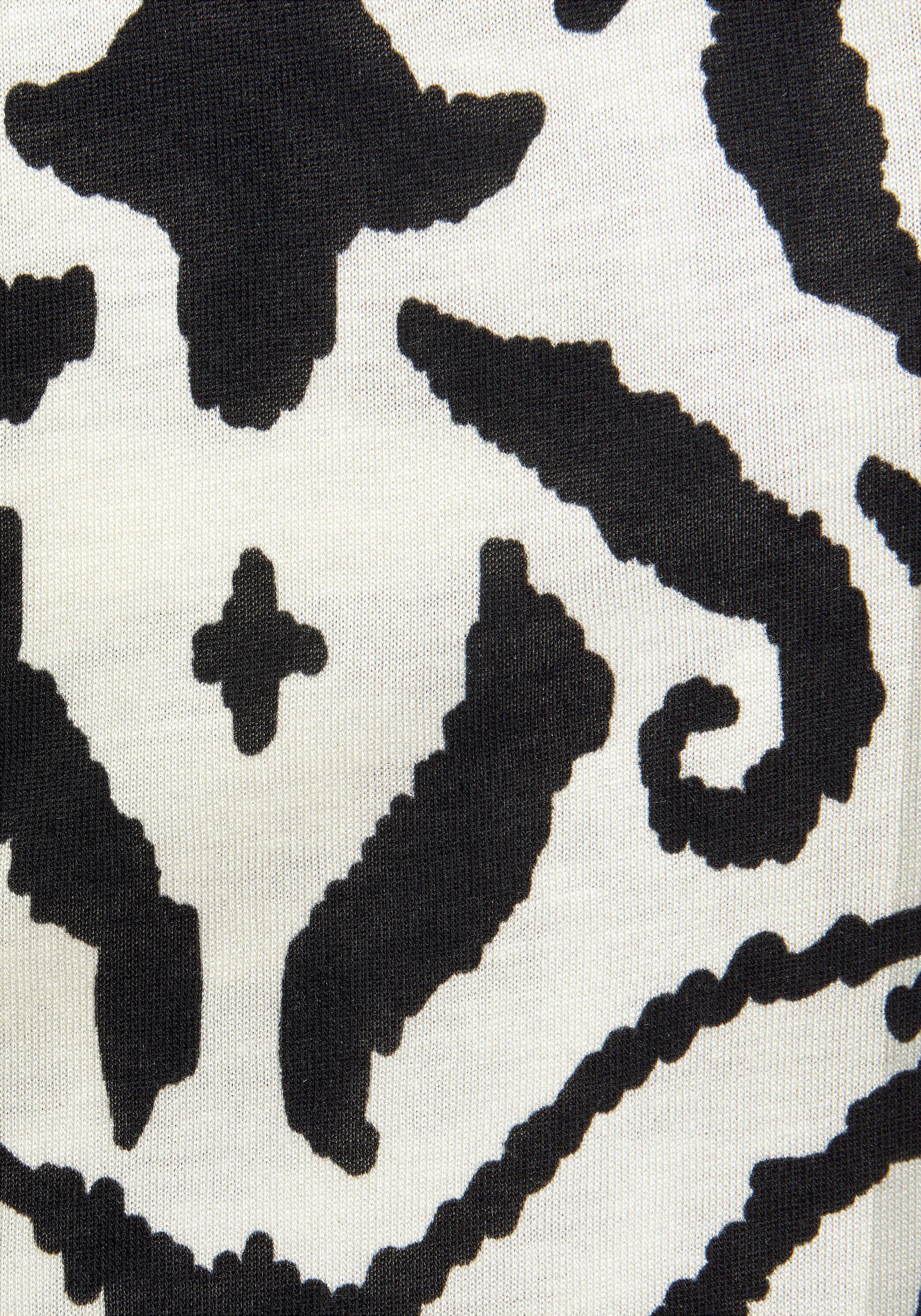 s.Oliver Sleepshirt, (1 tlg.), mit floralem Ethno-Muster