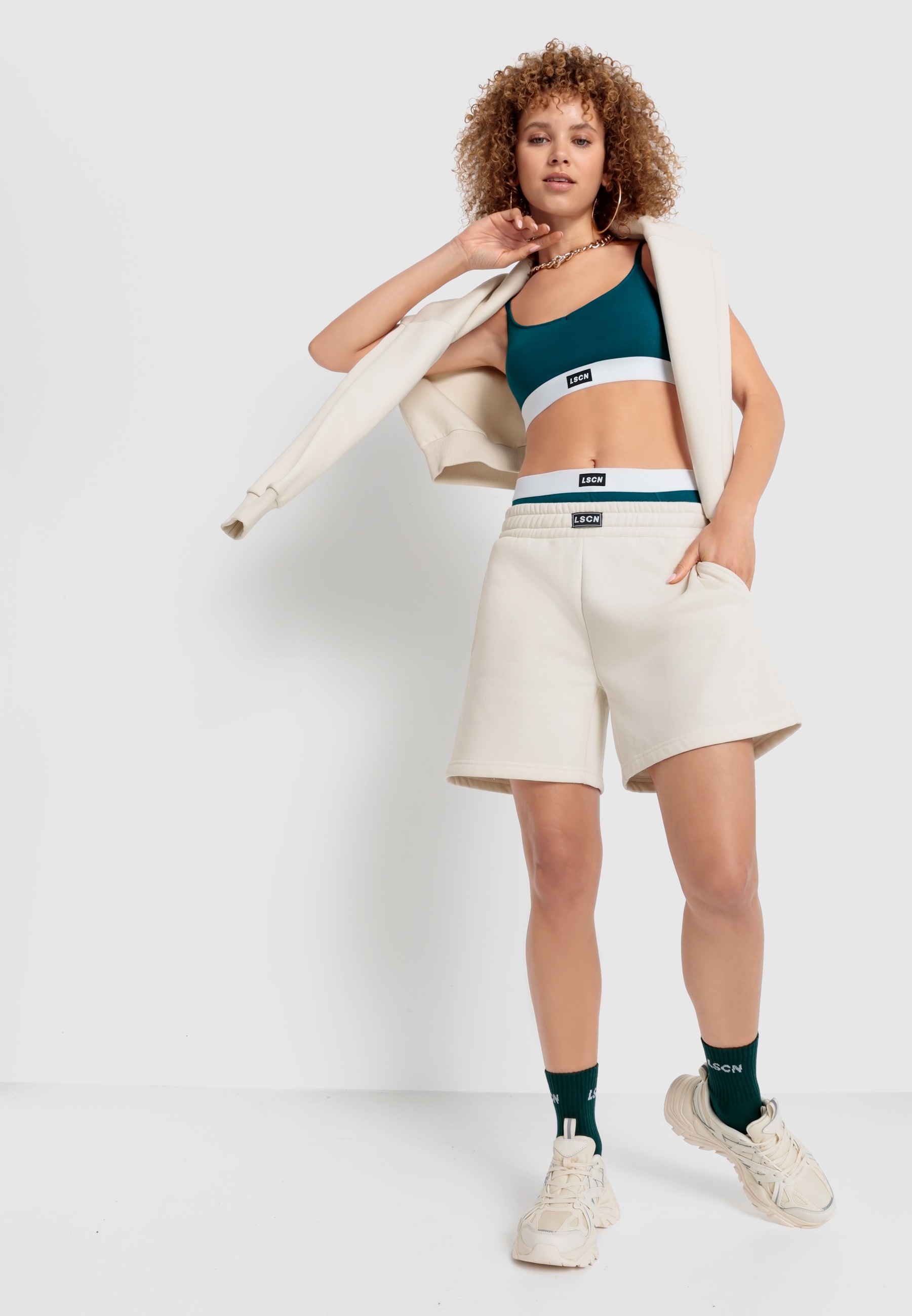 LSCN by LASCANA Bustier, mit breitem Bündchen