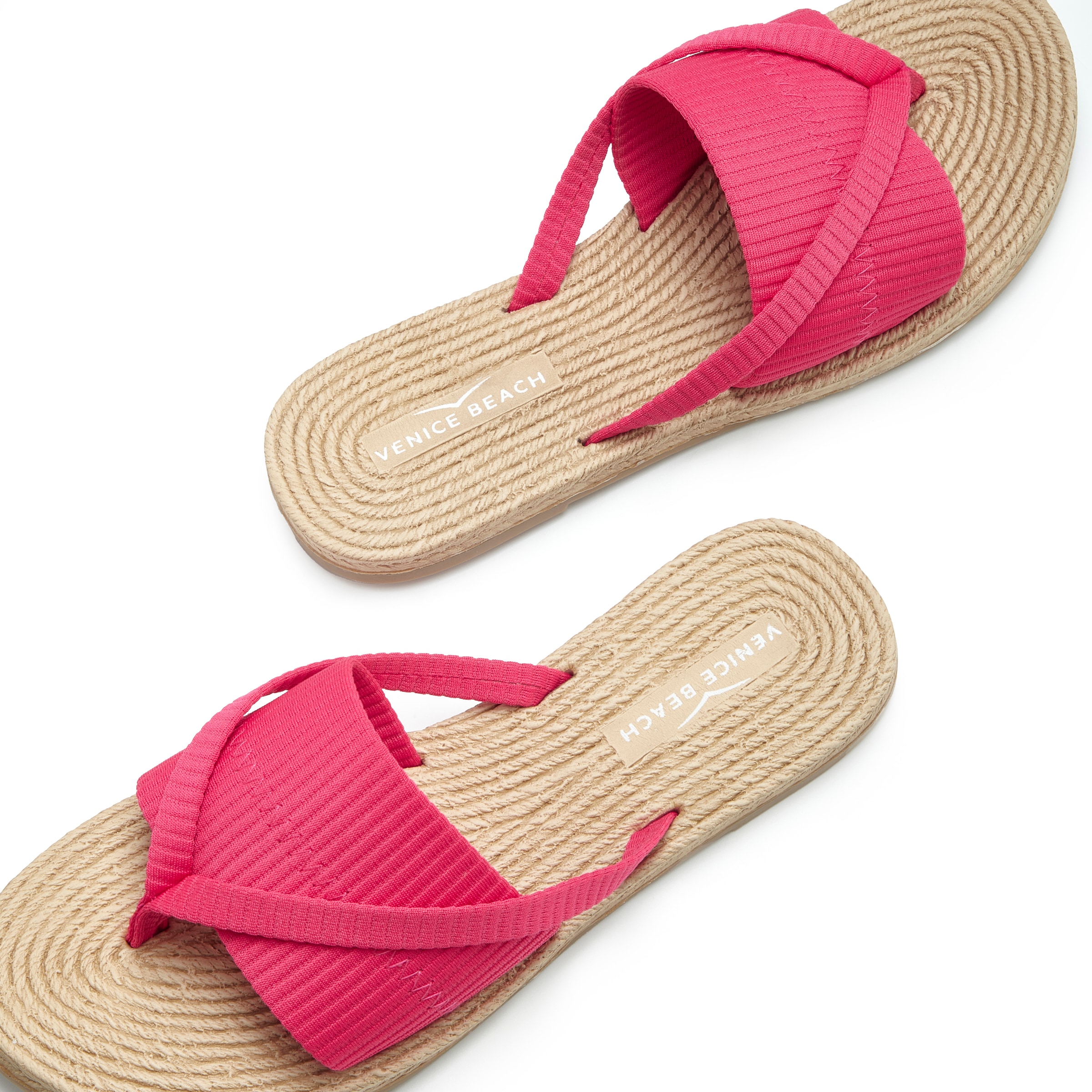 Venice Beach Badeschuh »Badepantolette, Badelatsche, Badezehentrenner, Sandale, Mule«  NEU Pantolette, Zehentrenner mit wasserabweisender und leichter Sohle