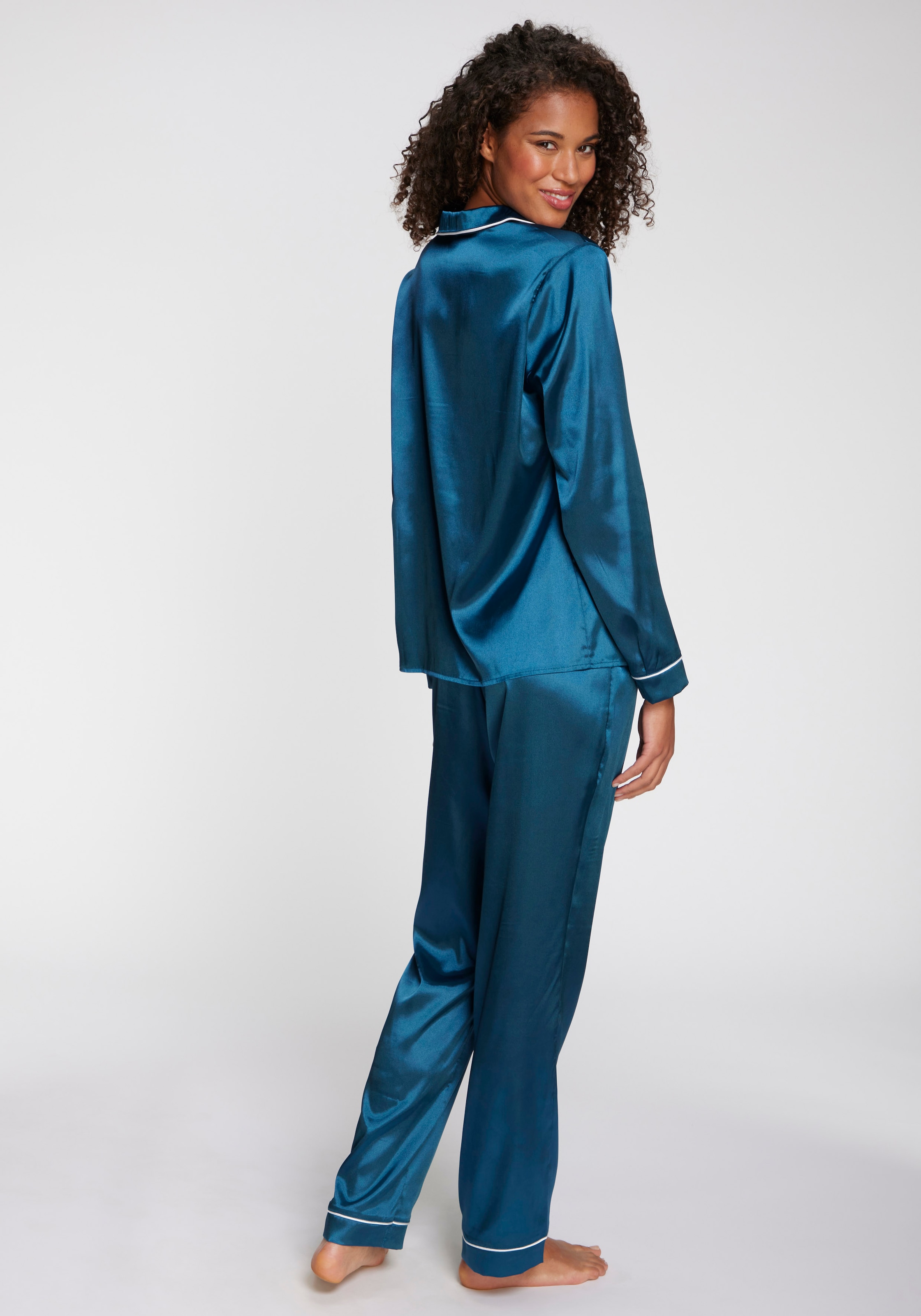 s.Oliver Pyjama Set, 3 Stk. mit  Schlafmaske