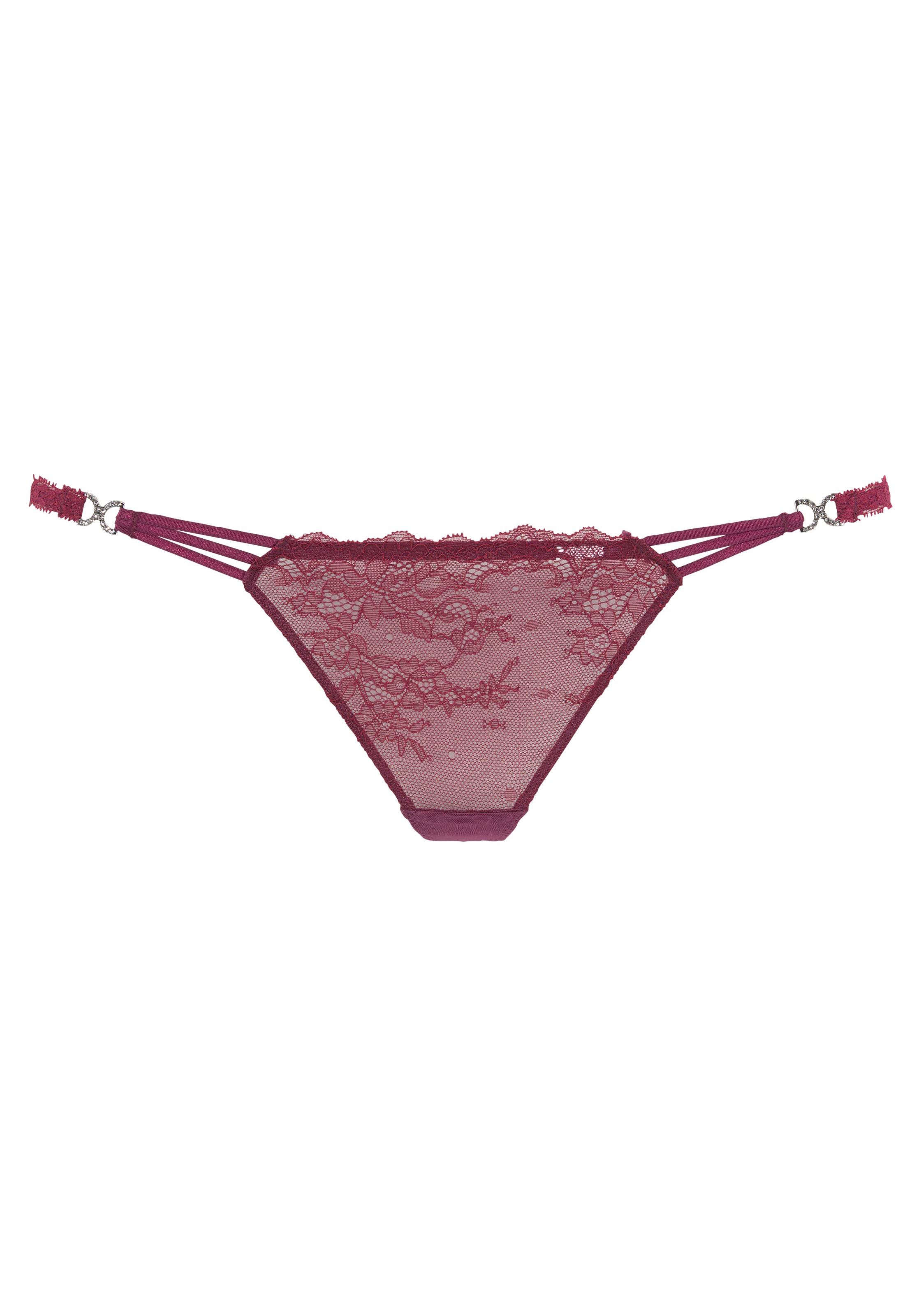 LASCANA String, mit dekorativen Strass-Schnallen