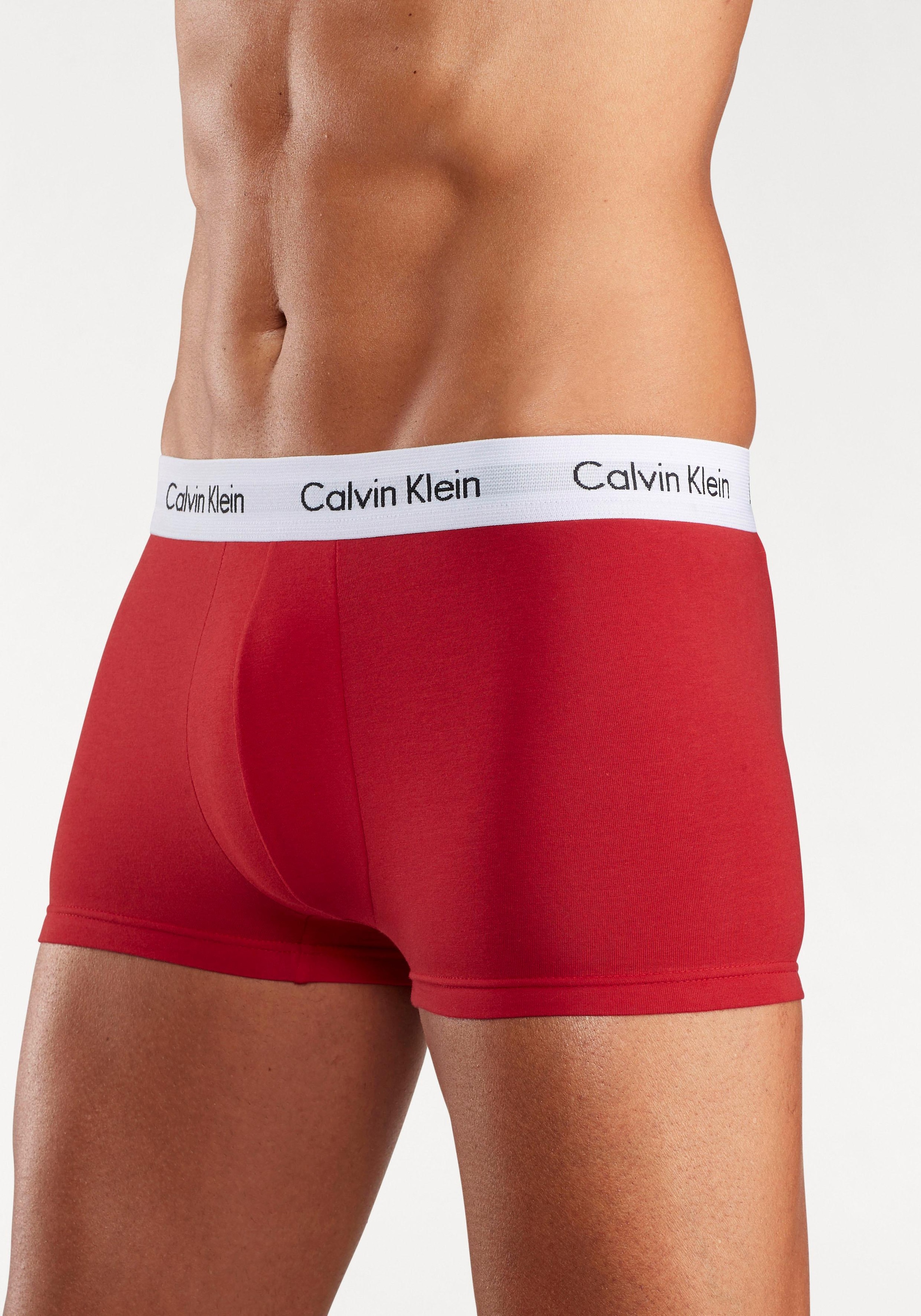 Calvin Klein Underwear Hipster, (3 St.), mit weißem Webbund