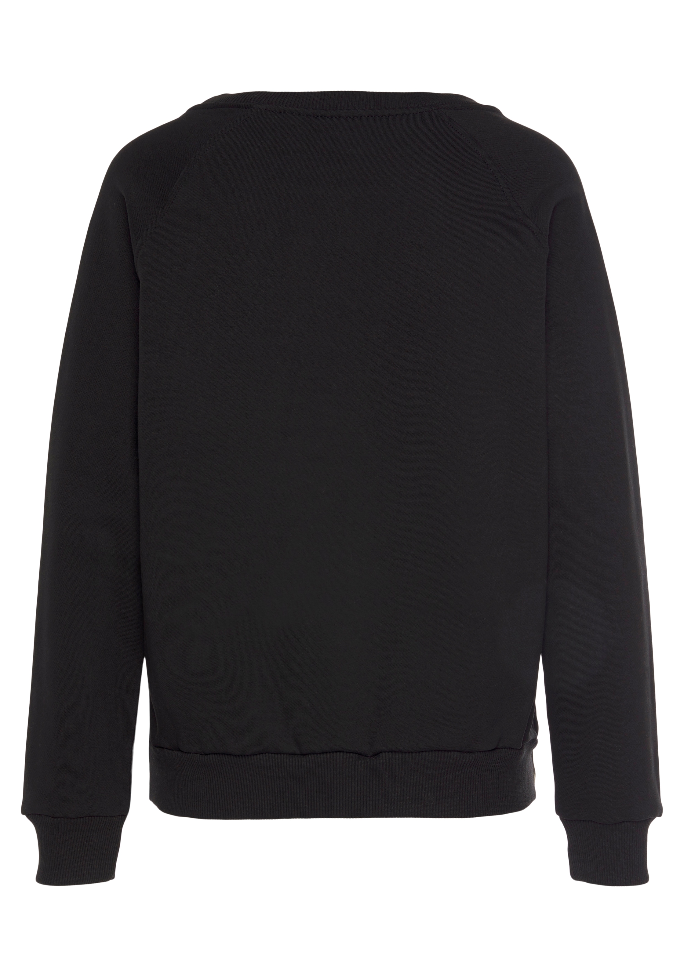LASCANA Sweatshirt, aus organischer Baumwolle, Loungewear