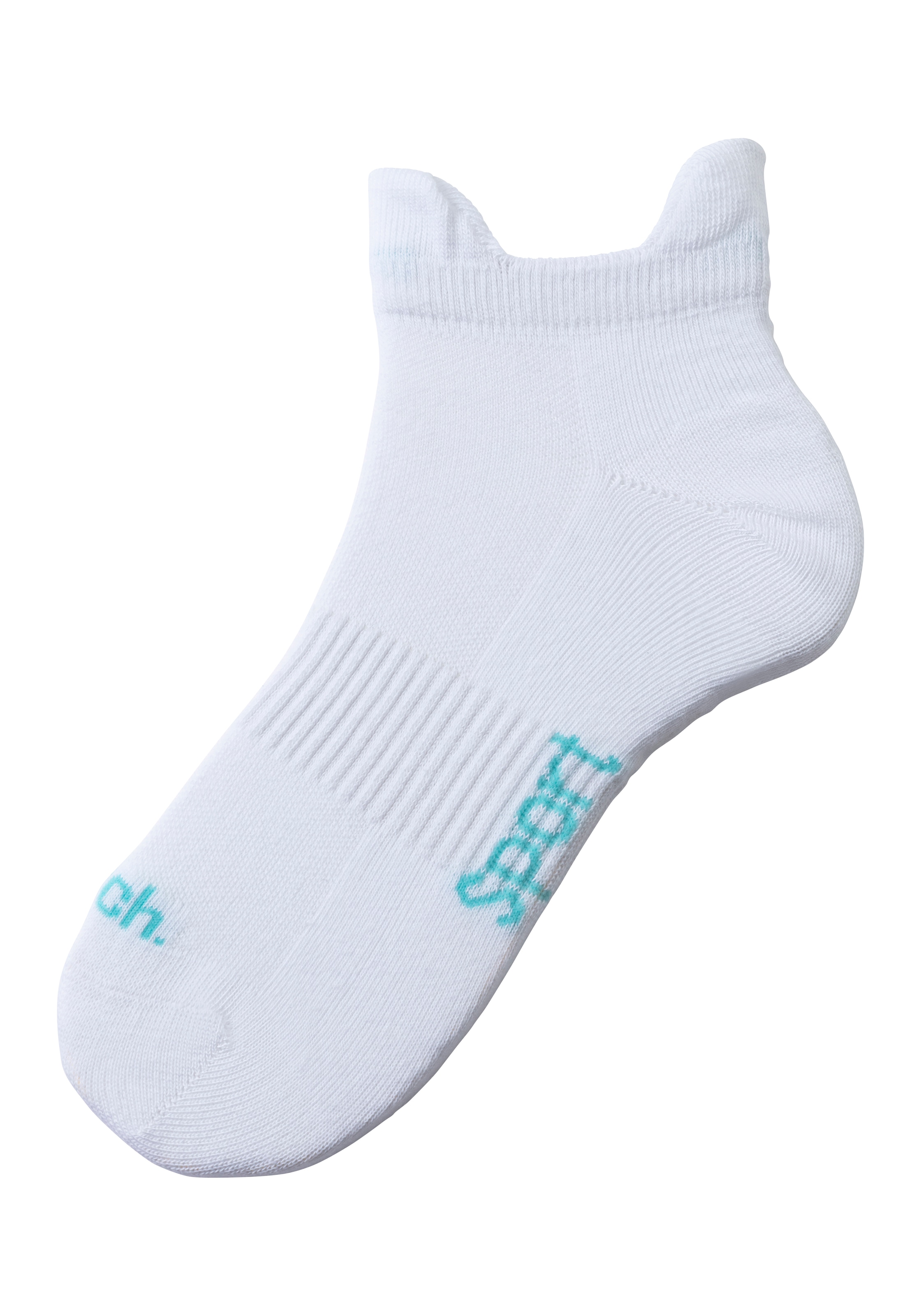 Bench. Sneakersocken Packung, 6 Stk. tlg. mit feiner Mesh Konstruktion und Mittelfußgummi