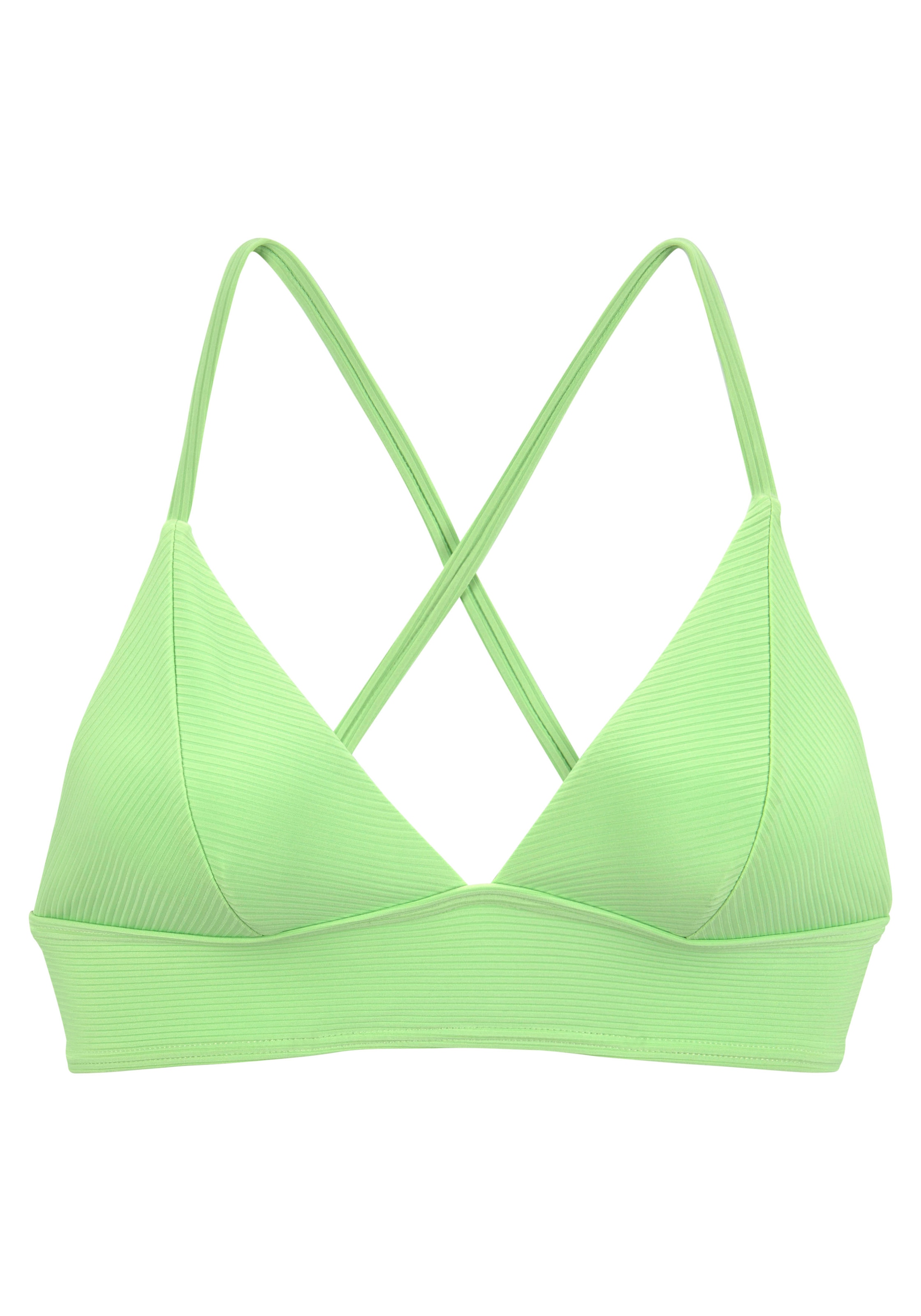 Venice Beach Triangel-Bikini-Top »Lucky«, aus gerippter Strukturware