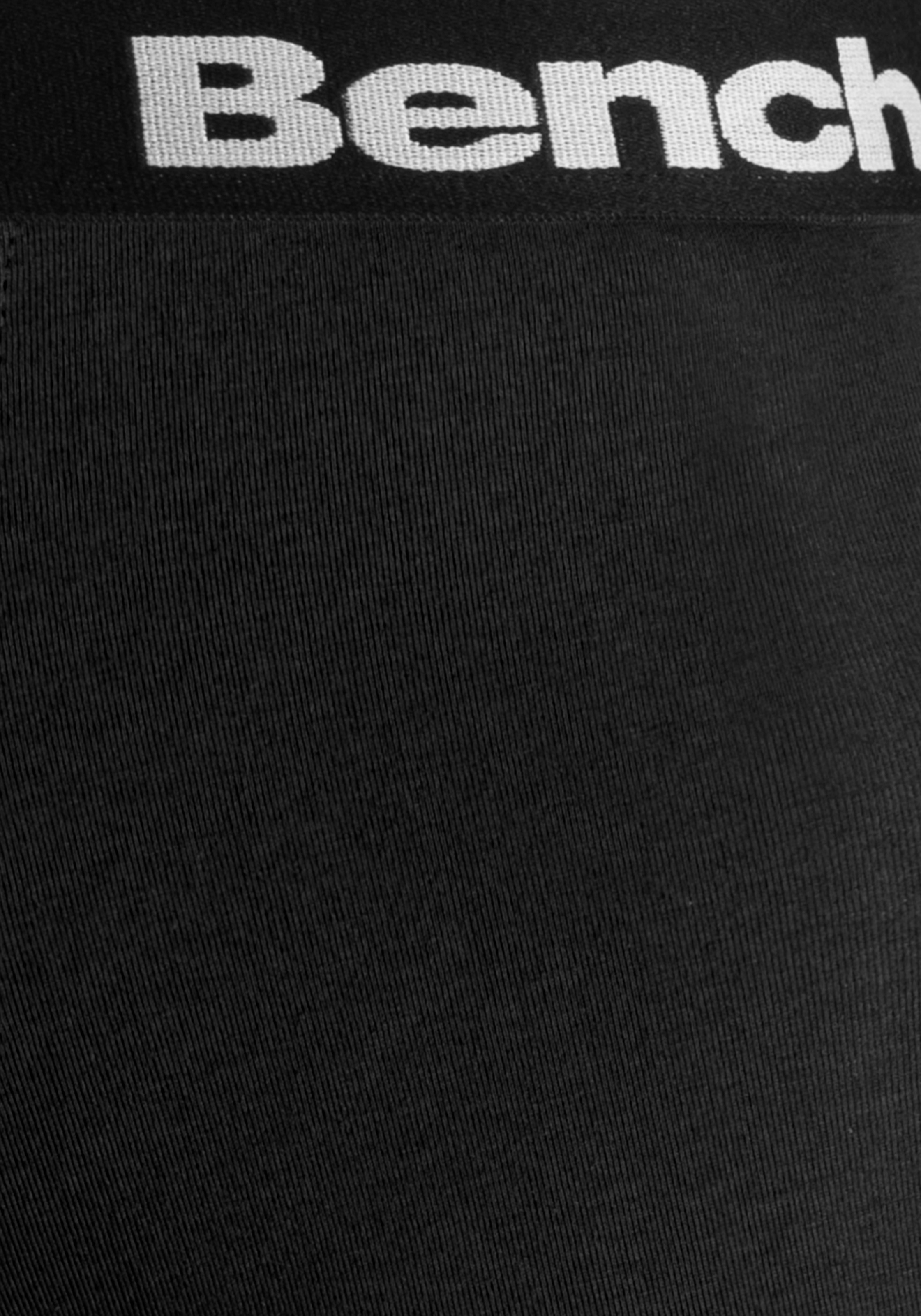 Bench. Langer Boxer »Boxershorts für Herren«, (Packung, 4 St.), Unterhosen mit Logoschriftzug im Bund