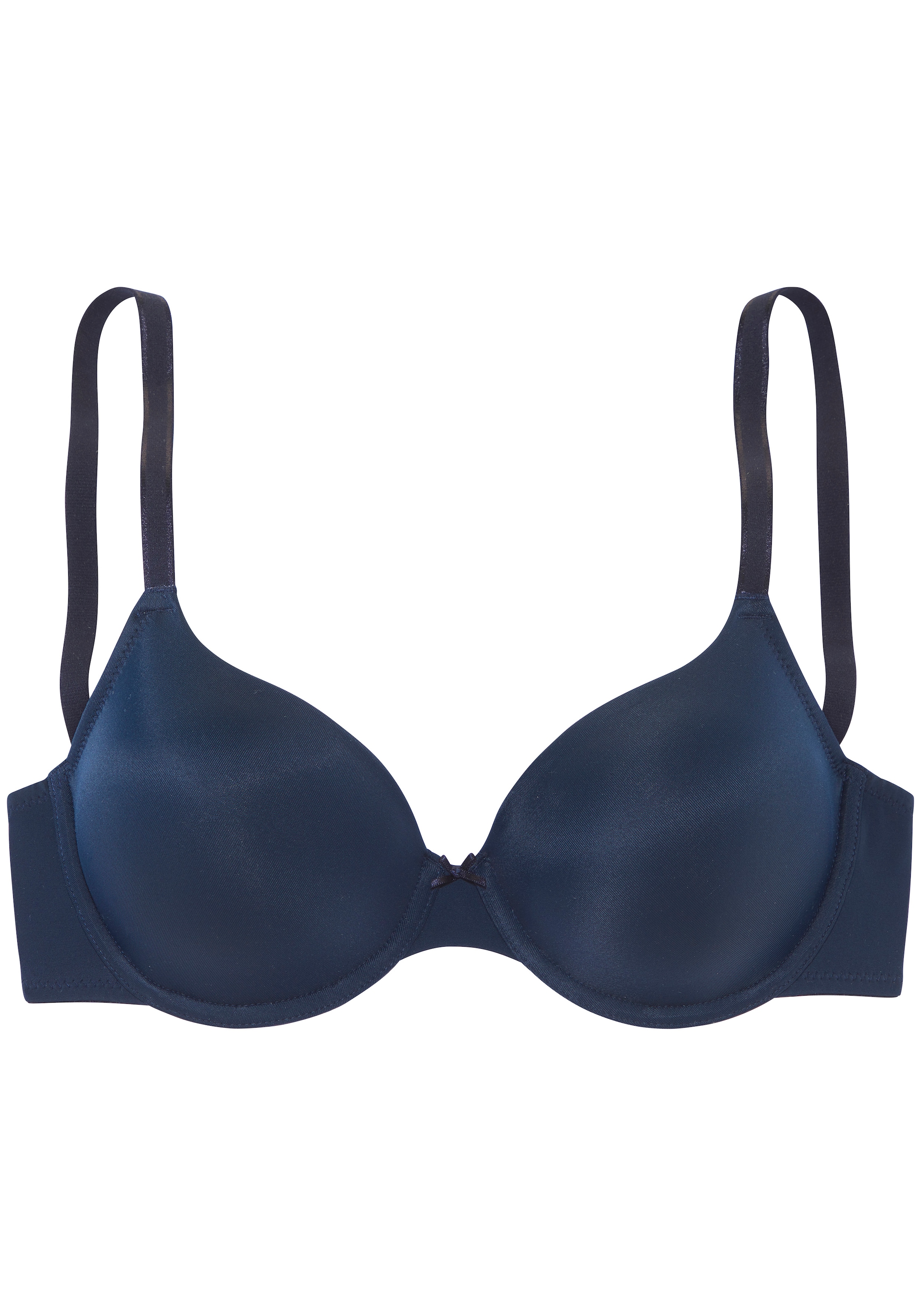 LASCANA Schalen-BH », T-Shirt-BH, BH mit Bügel, atmungsaktive Spacer-Schale« mit seidiger Microfaser, bequemer BH