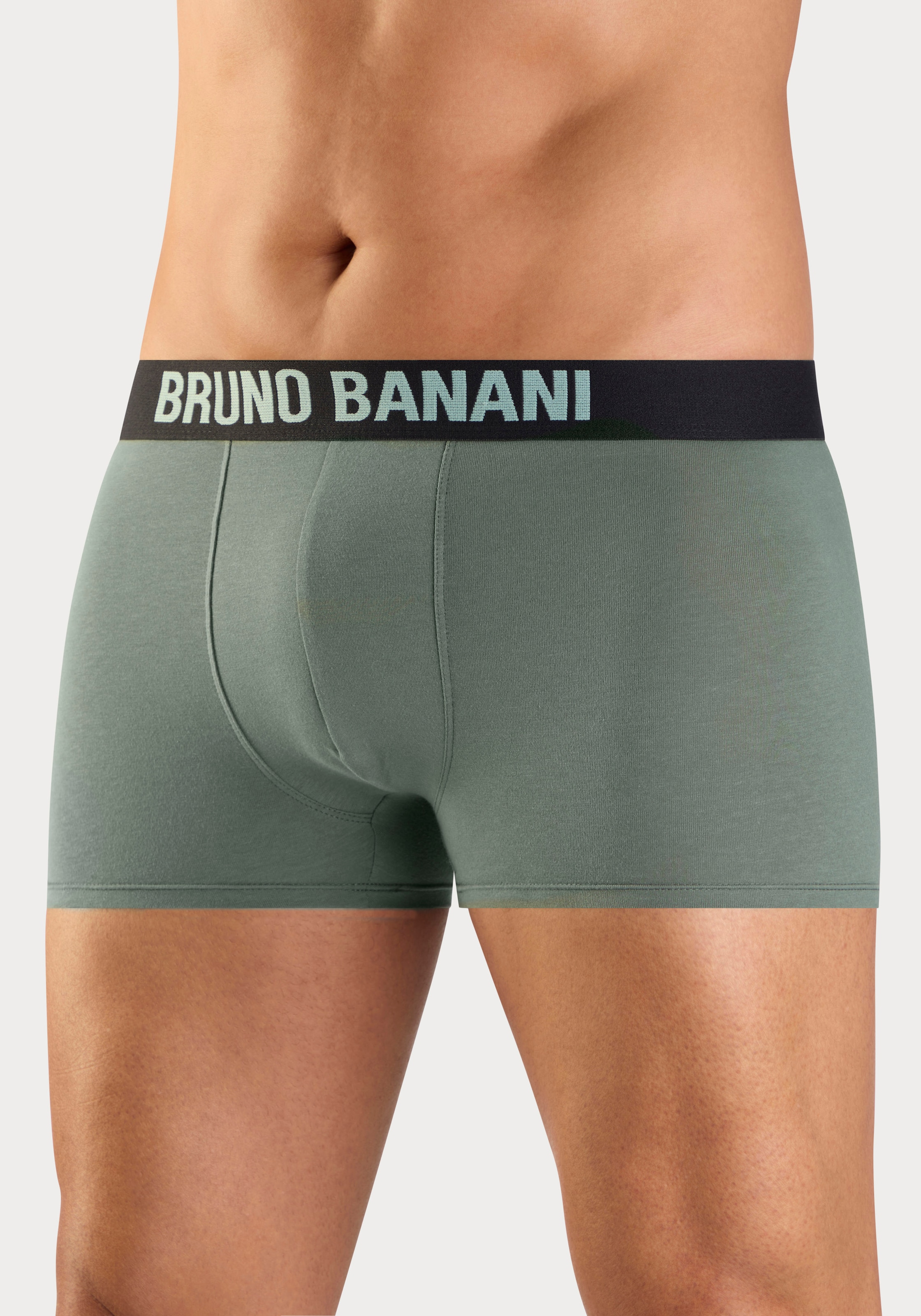 Bruno Banani Boxer »Boxershorts für Herren« Packung, 4 Stk. Unterhosen mit Logobund