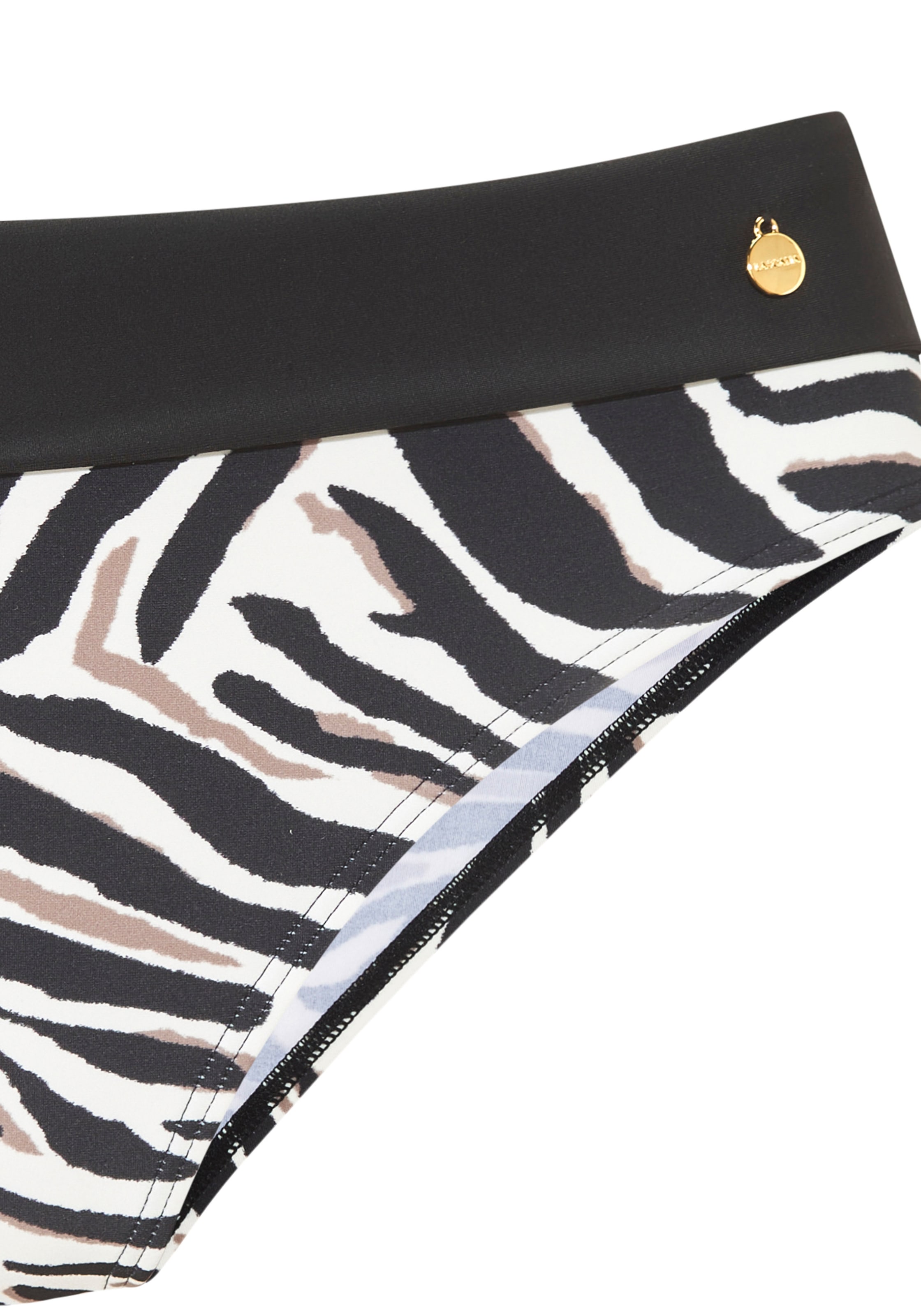LASCANA Bikini-Hose »Debbie« mit abstraktem Animal-Print