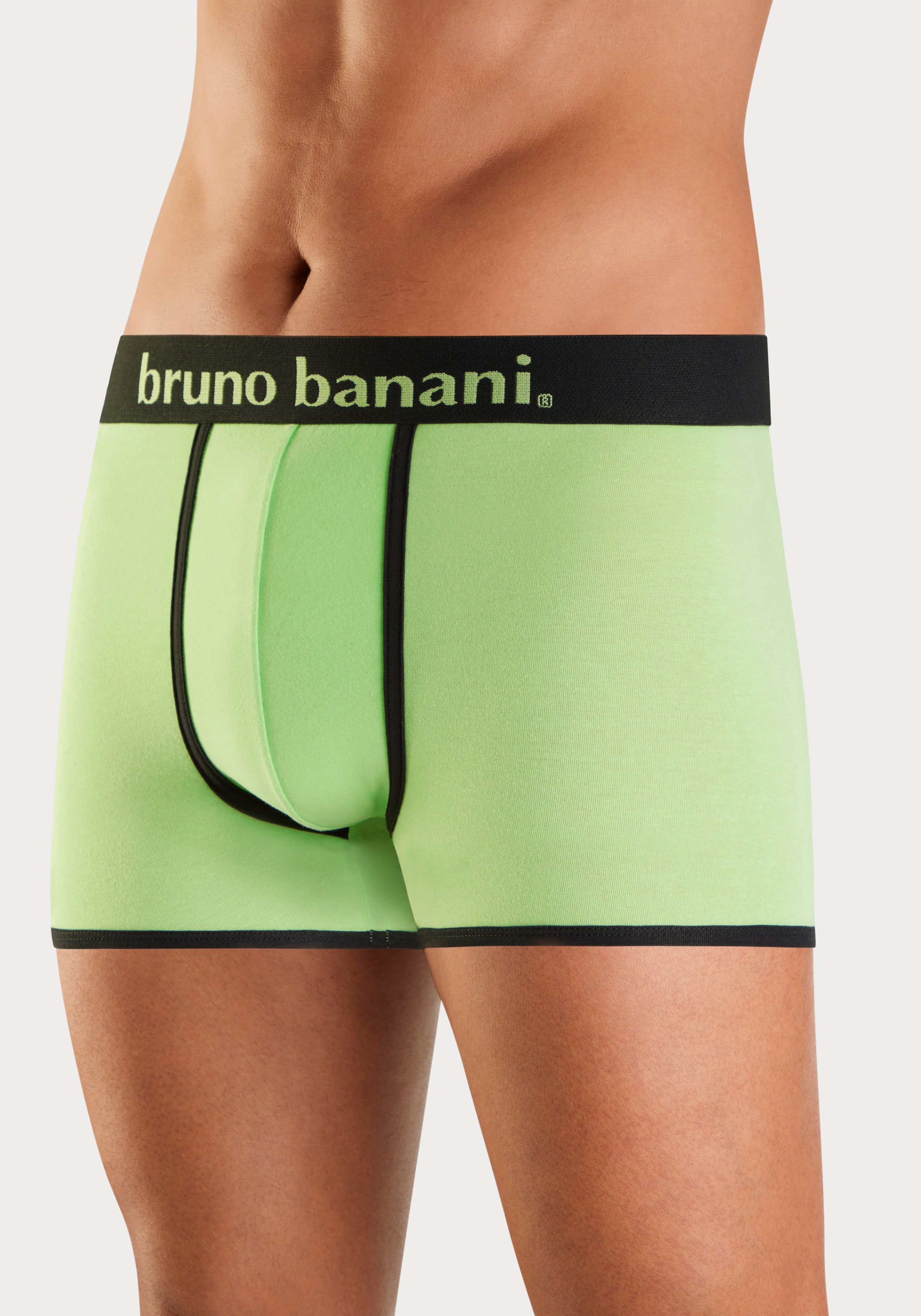 Bruno Banani Boxer »Boxershorts für Herren« Packung, 3 Stk. mit modischen Einfassungen