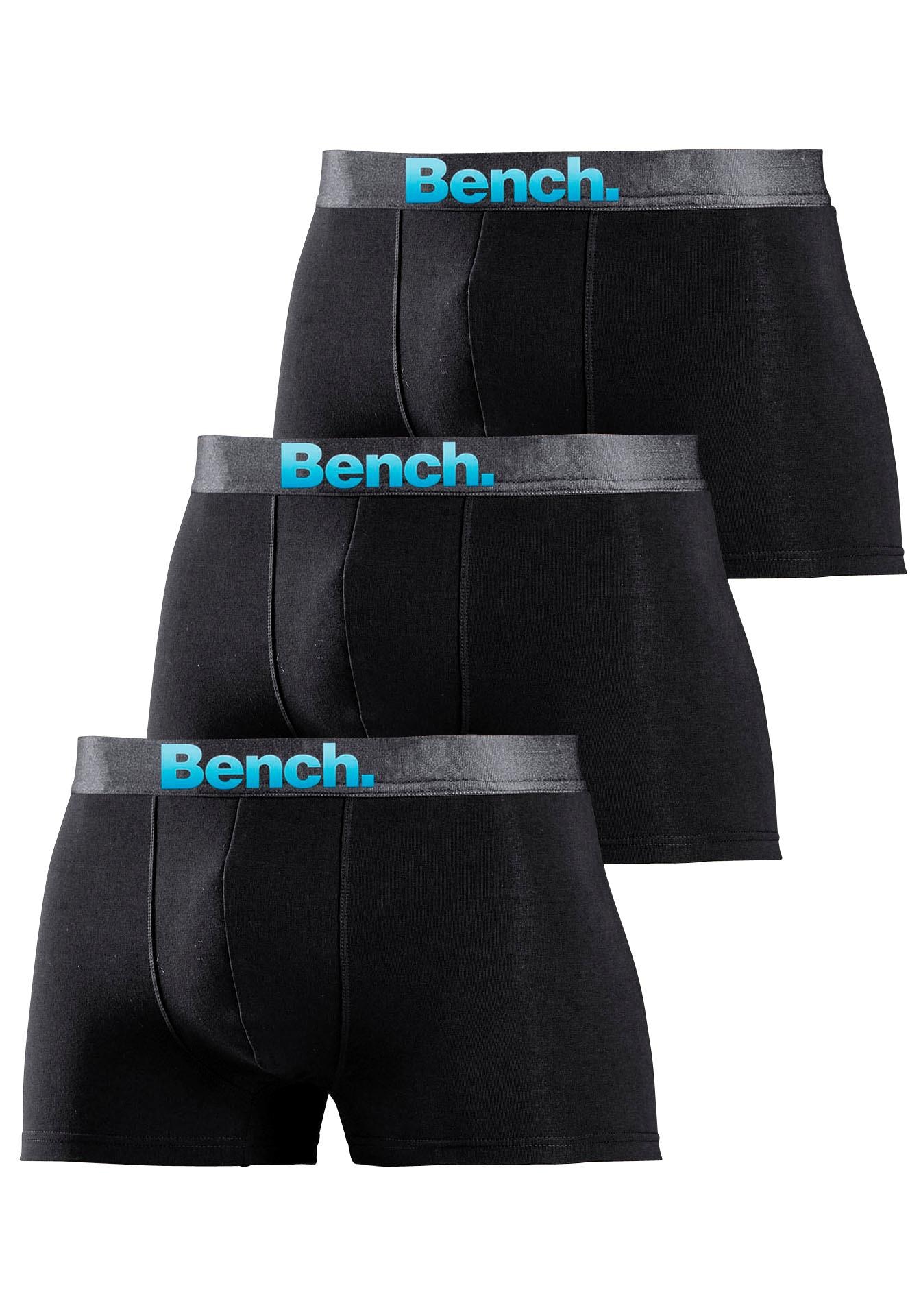 Bench. Boxer »Boxershorts für Herren«, (Packung, 3 St.), mit Logo Webbund