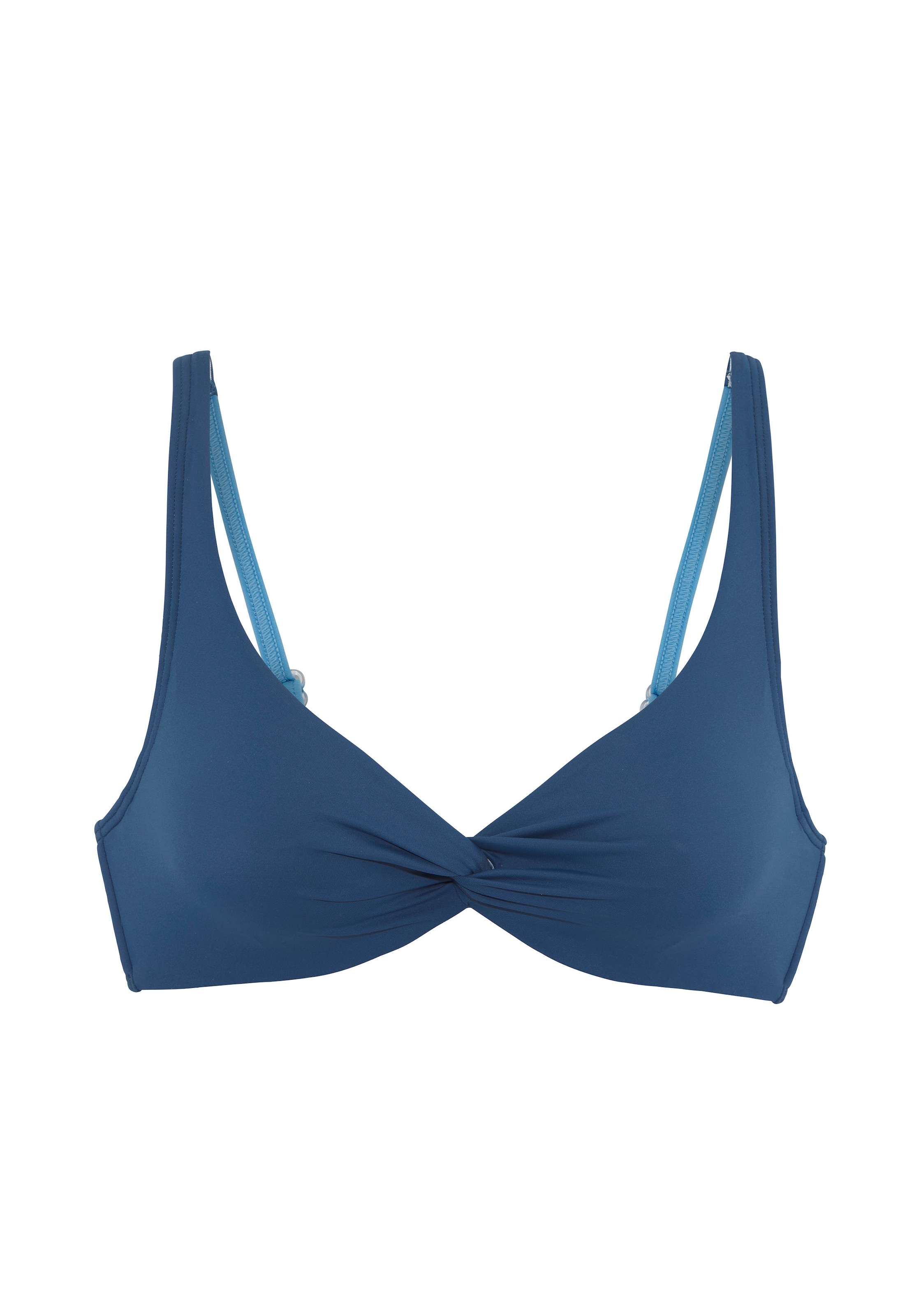 LASCANA ACTIVE Bügel-Bikini-Top »Oceana«, mit Knotenoptik vorn