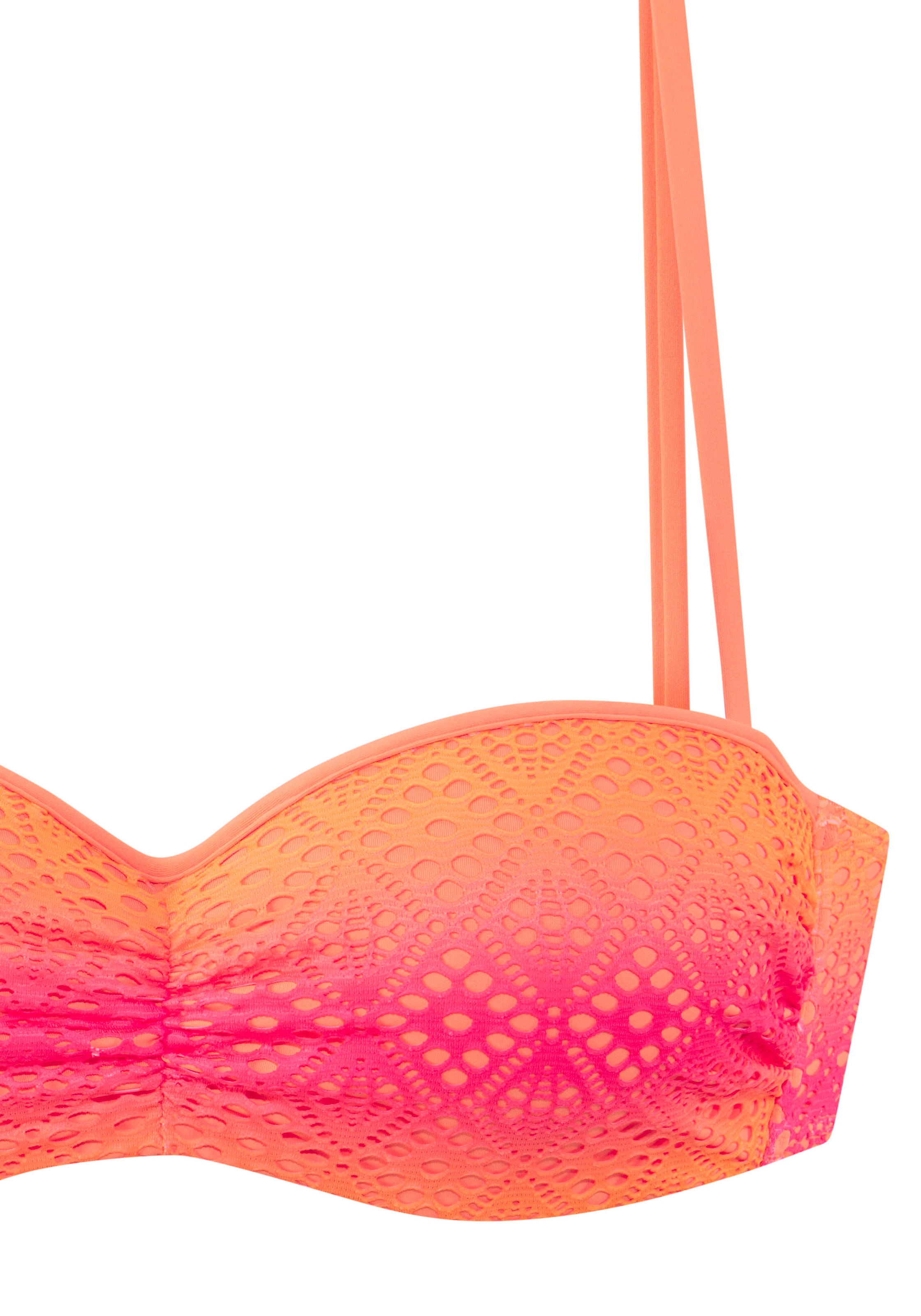 Buffalo Bügel-Bandeau-Bikini, mit Farbverlauf