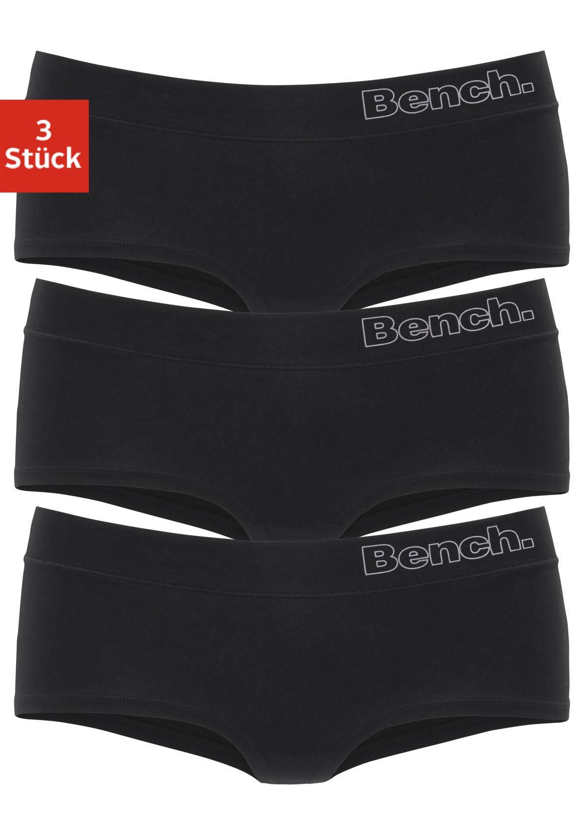 Bench. Panty, (3er-Pack), aus elastischer Baumwoll-Qualität