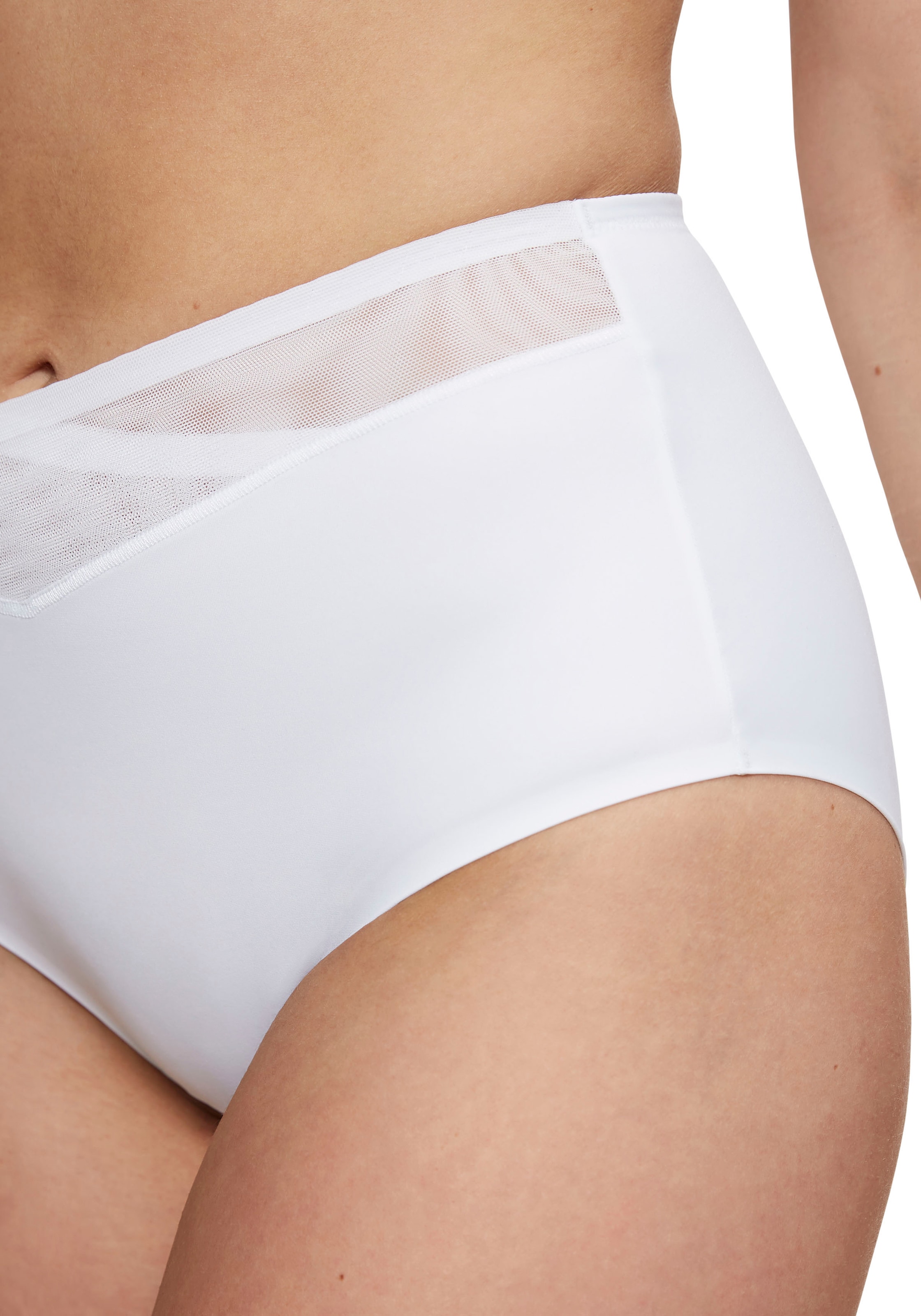 Triumph Shapingslip »True Shape Sensation« Mesh-Einsätze, Stretch-Tüll, Wickel-Optik