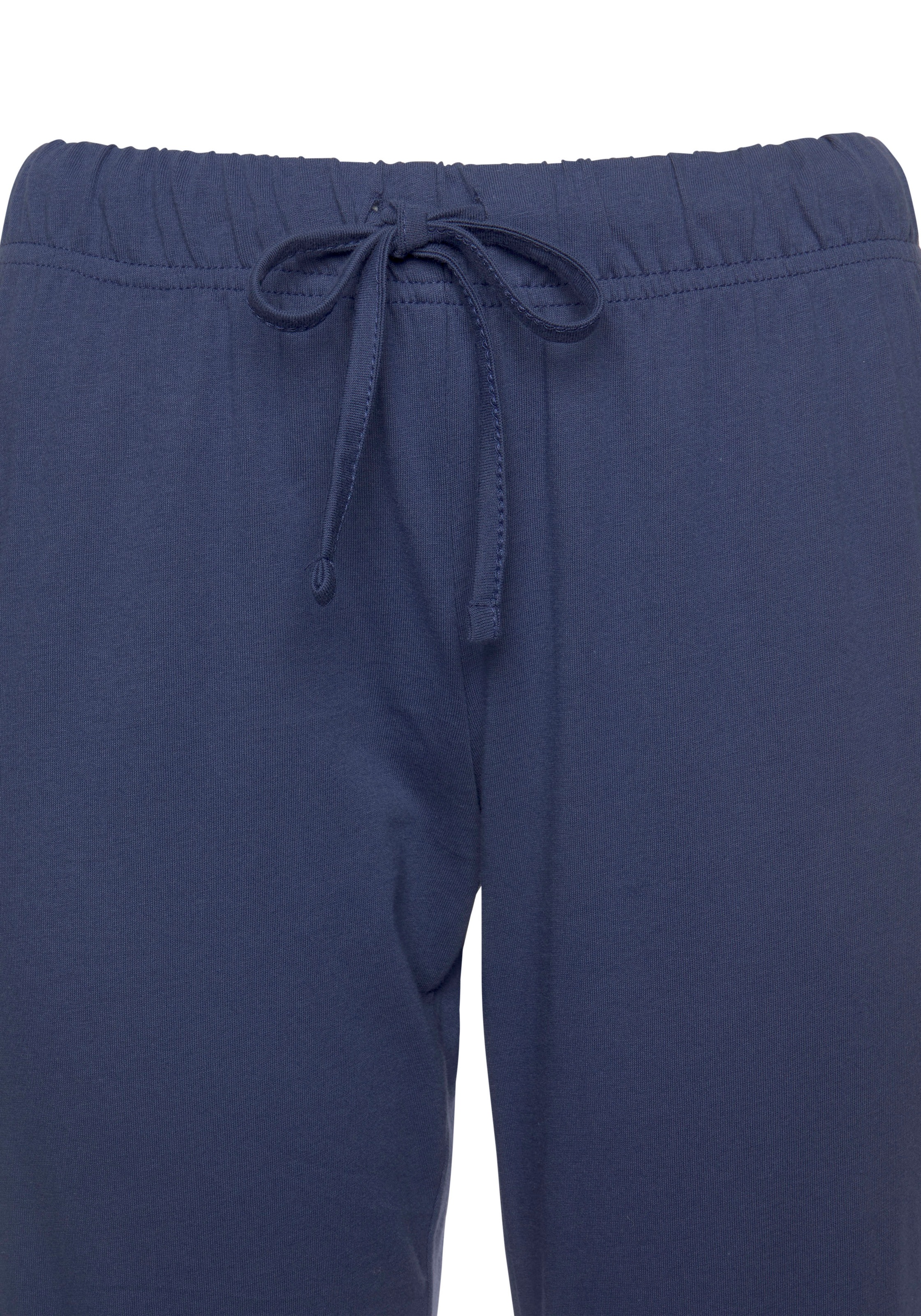 Vivance Dreams Pyjama, (Set, 3 teilig), mit Frontschriftzug