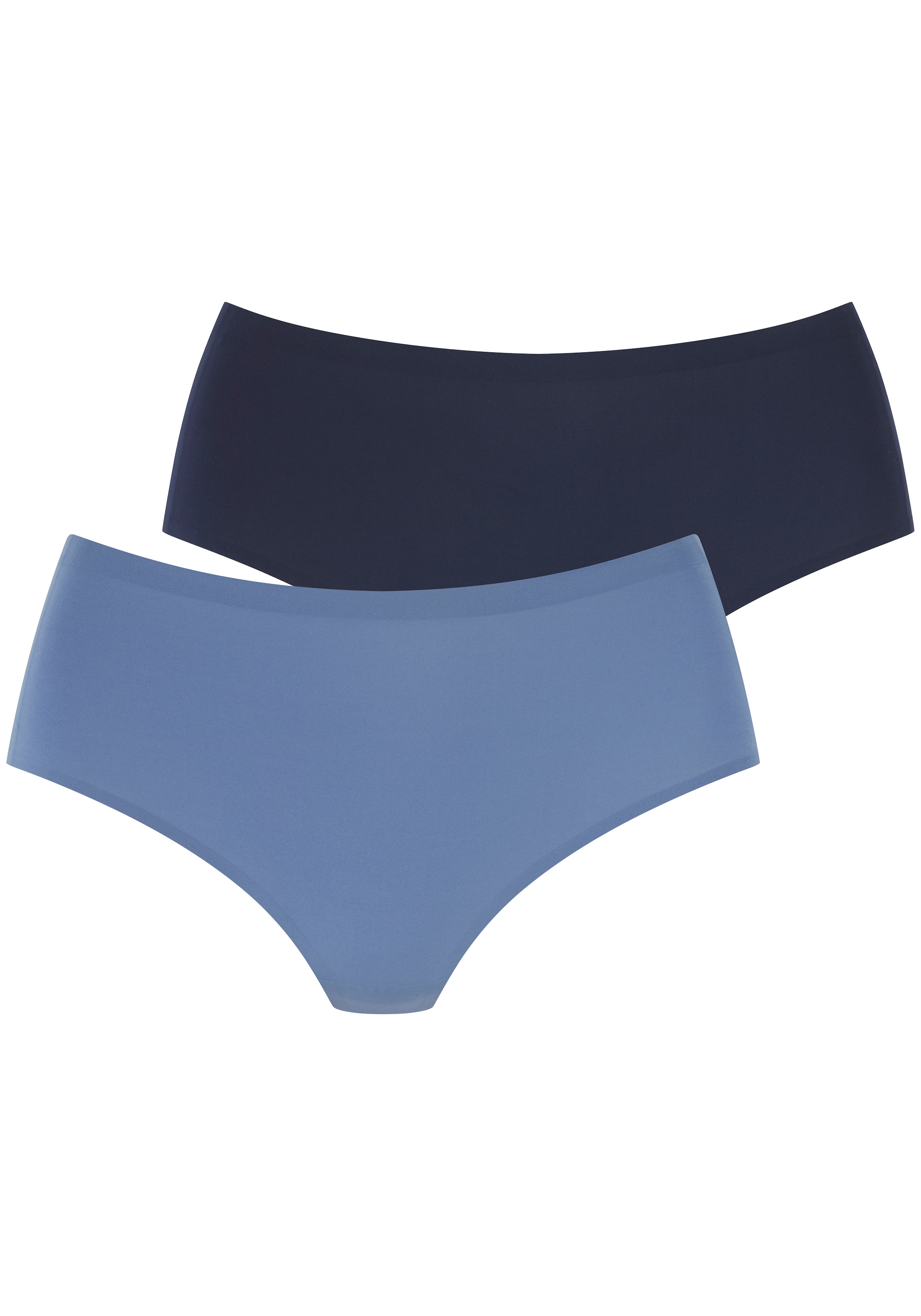 LASCANA High-Waist-String »Superstretch« 2er-Pack,  nahtlose Verarbeitung, leichte Mikrofaserqualität