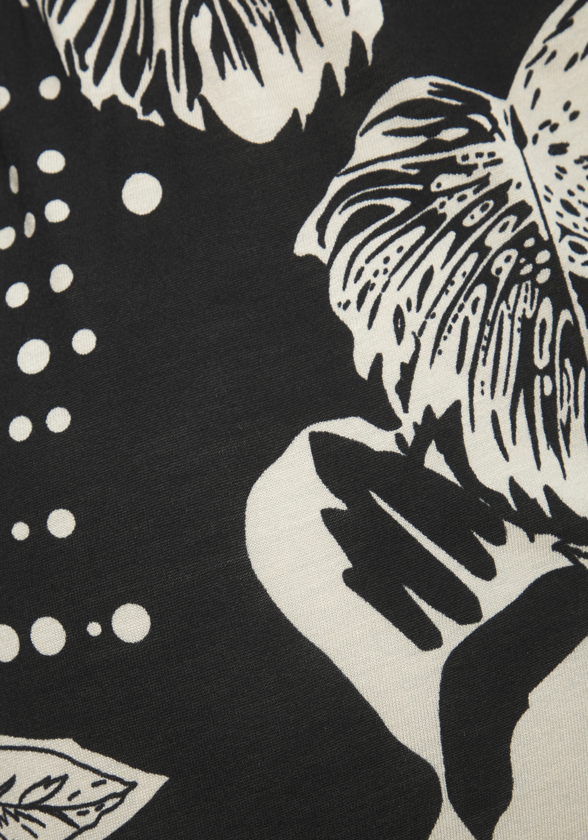 Vivance Palazzohose  mit Alloverdruck aus Jersey