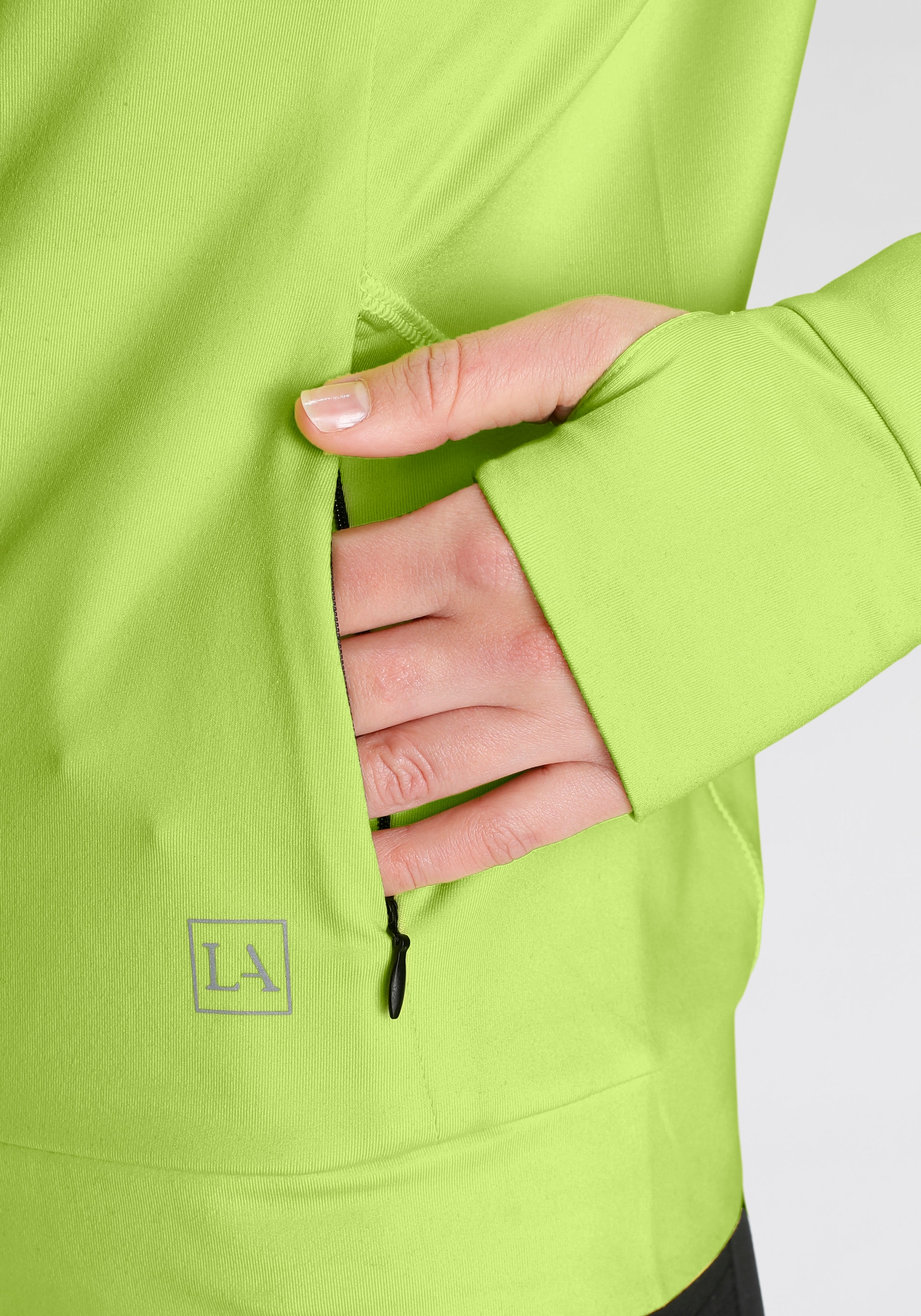 LASCANA ACTIVE Laufjacke, Thermo mit reflektierenden Details