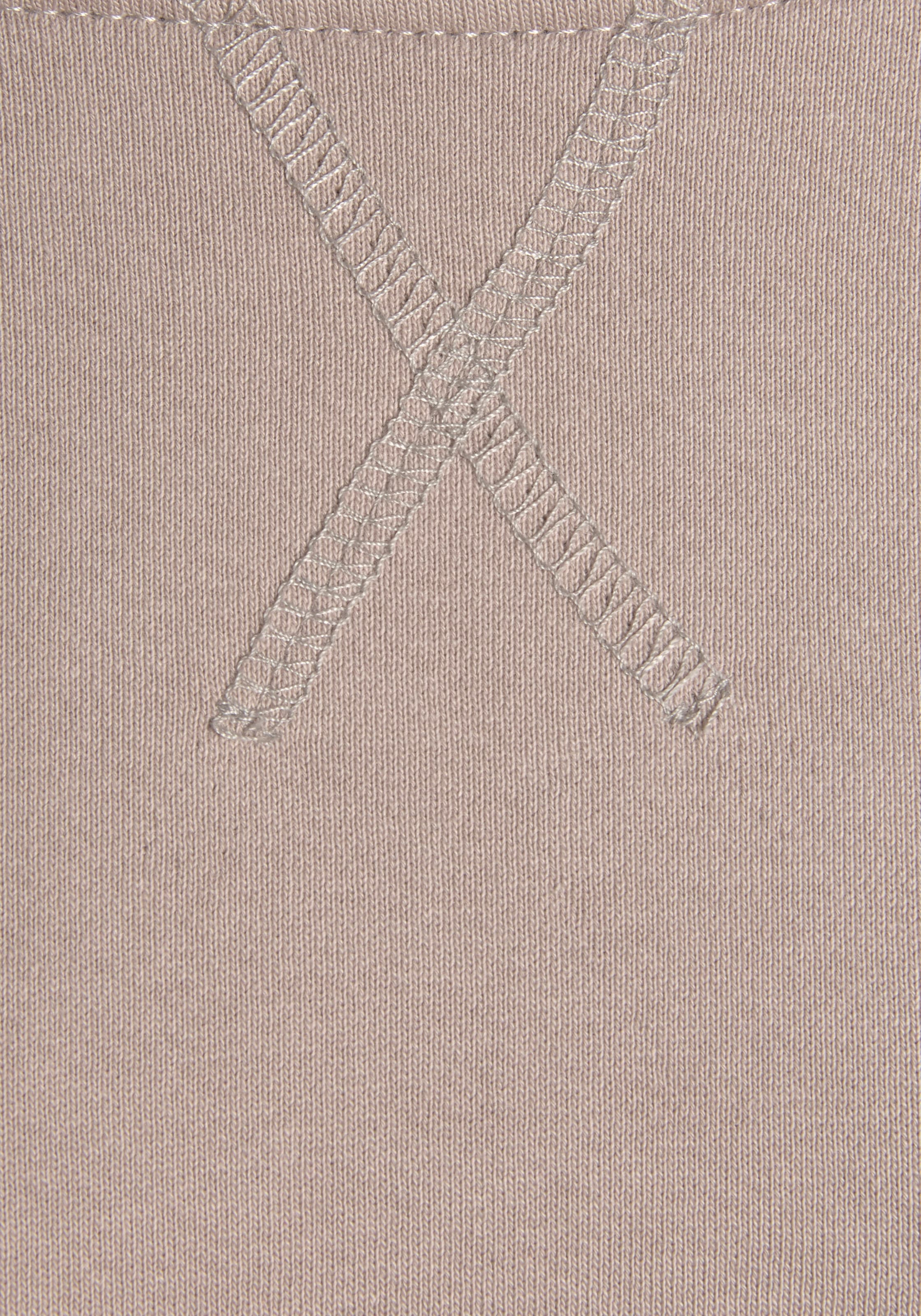 LASCANA Sweatshirt, aus organischer Baumwolle, Loungewear