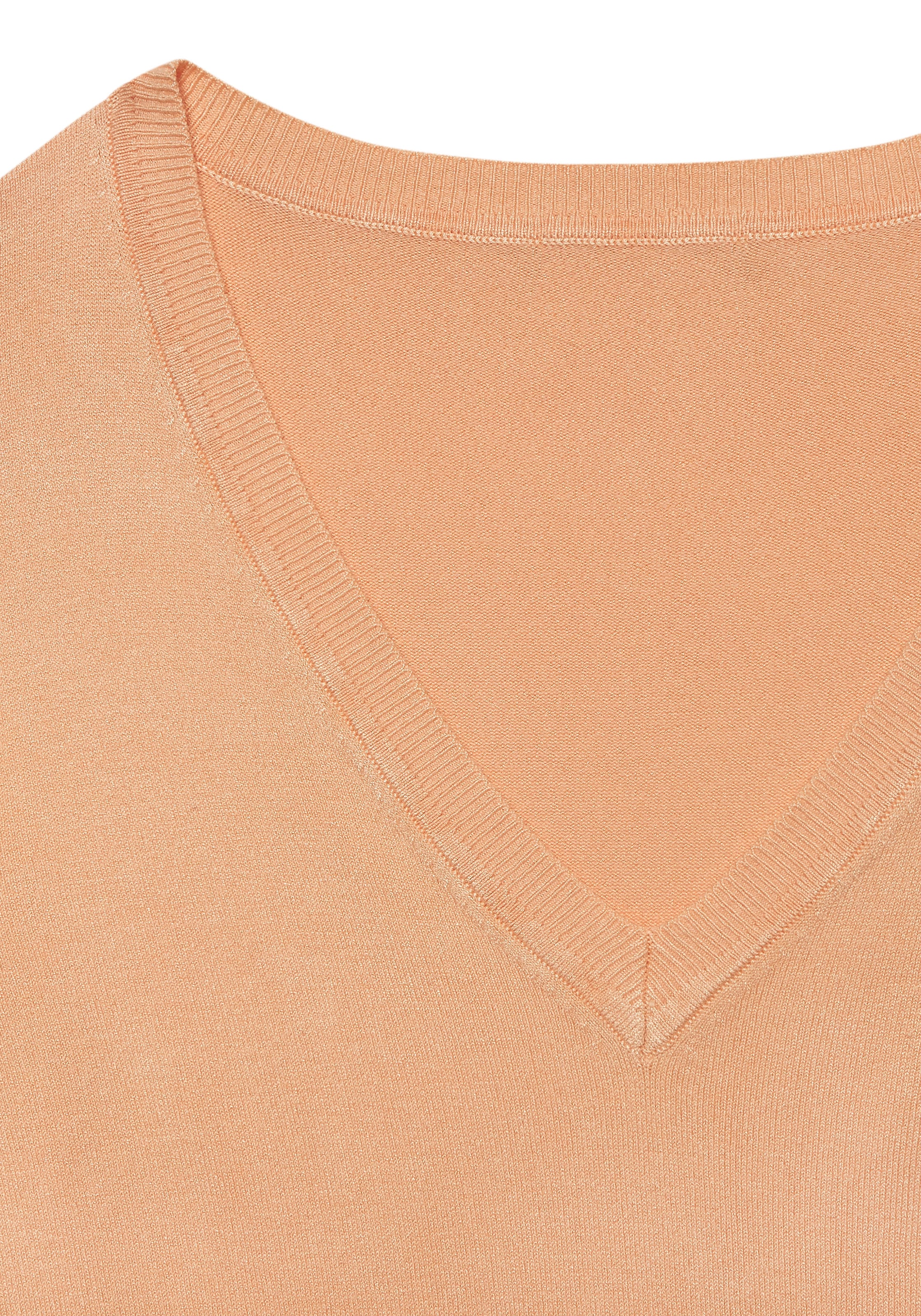 Vivance V-Ausschnitt-Pullover, in taillierter Form, weicher Strickpullover, Basic, klassisch