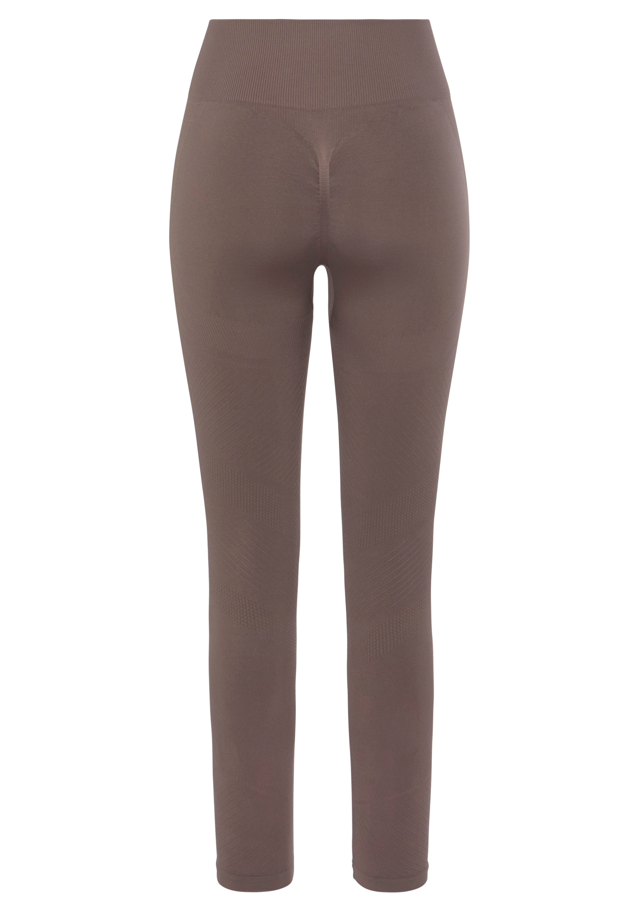 LASCANA Seamless Leggings »Po Push Up«, mit Rippstruktur und Shapingeffekt, Sporthose, Sportleggings