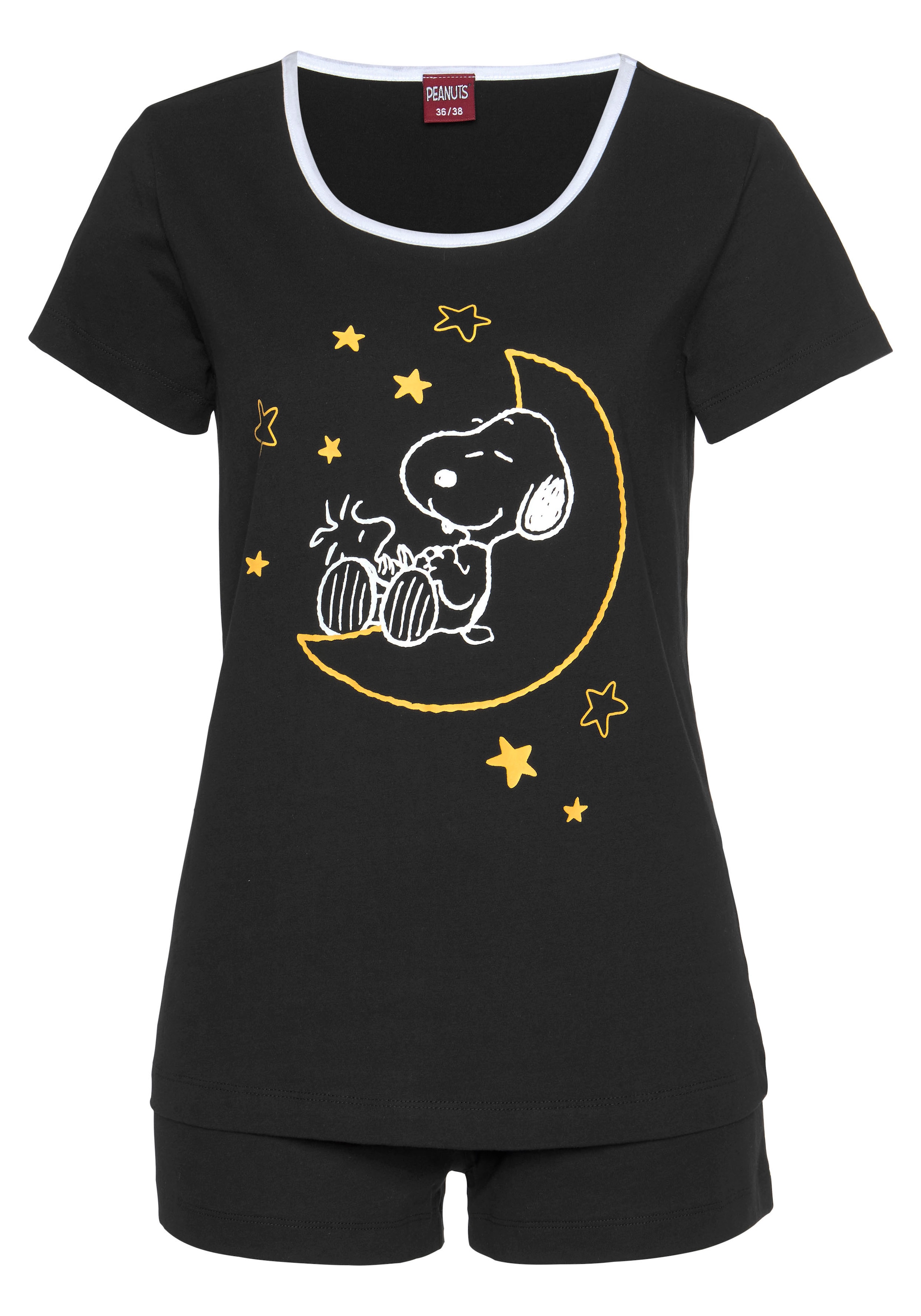 Peanuts Shorty, (2 tlg.), mit Snoopy Druckmotiv