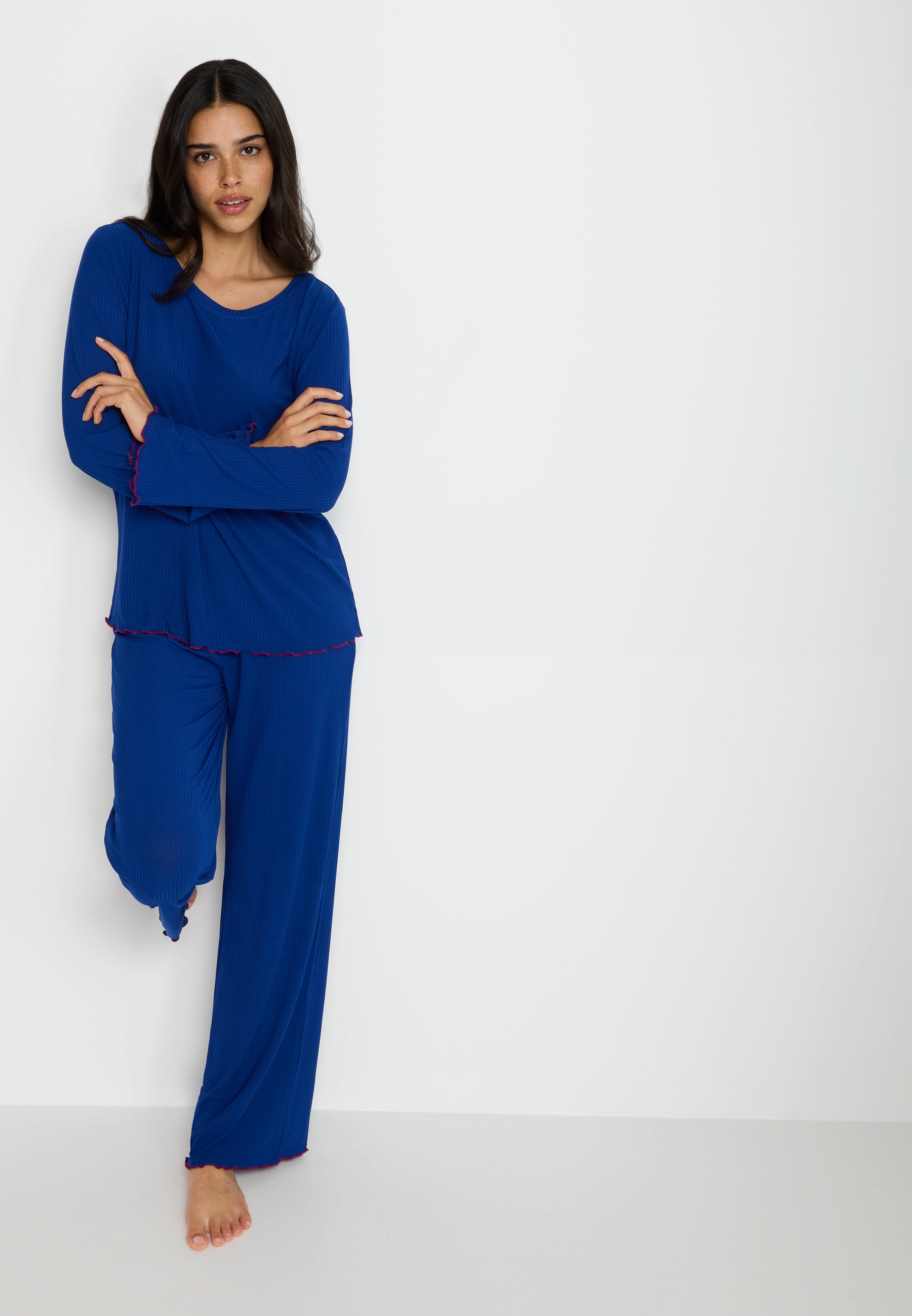 LSCN by LASCANA Pyjama, (Set, 2 tlg.)
