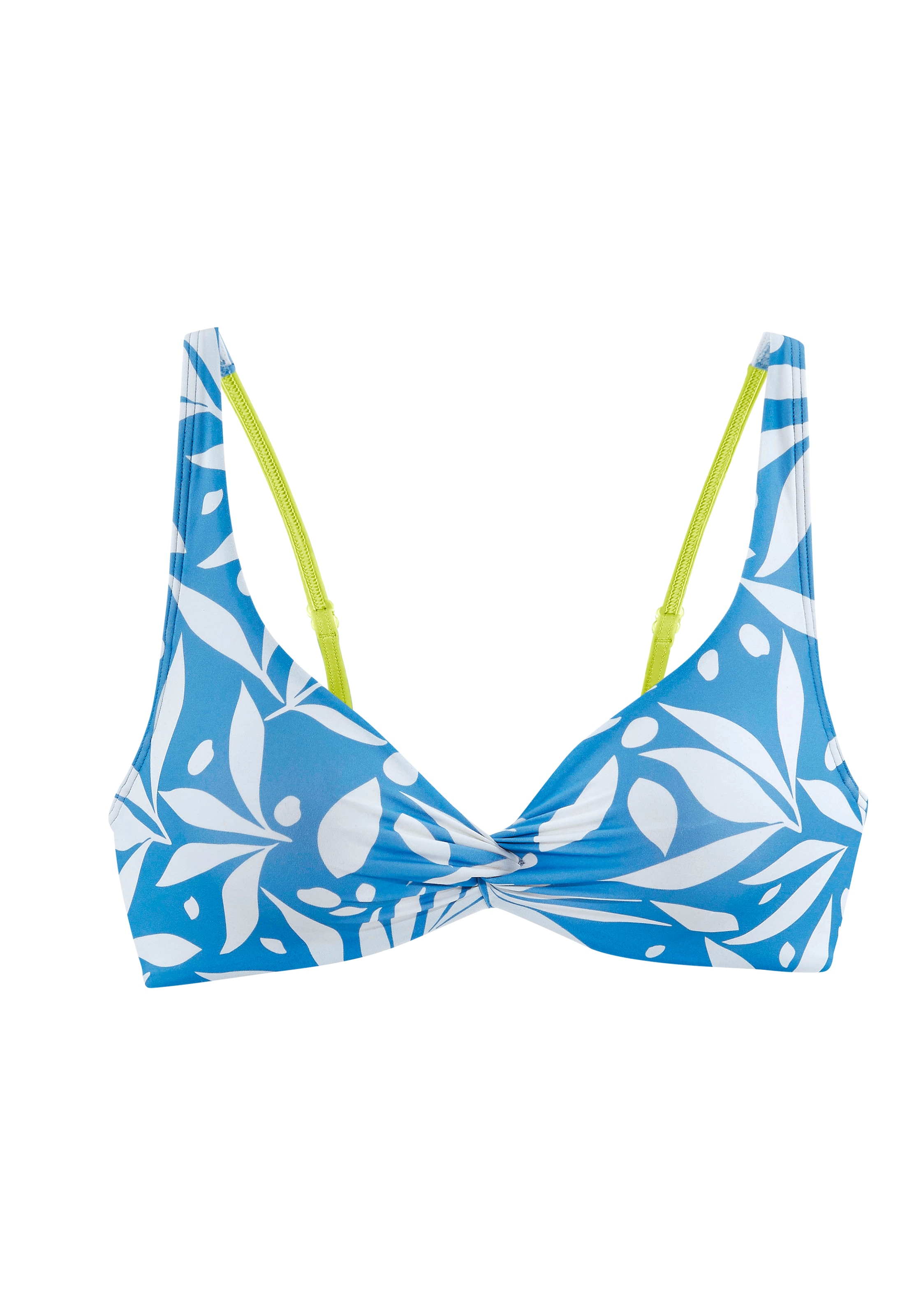 LASCANA ACTIVE Bügel-Bikini-Top »Lia«, mit Knotenoptik vorn