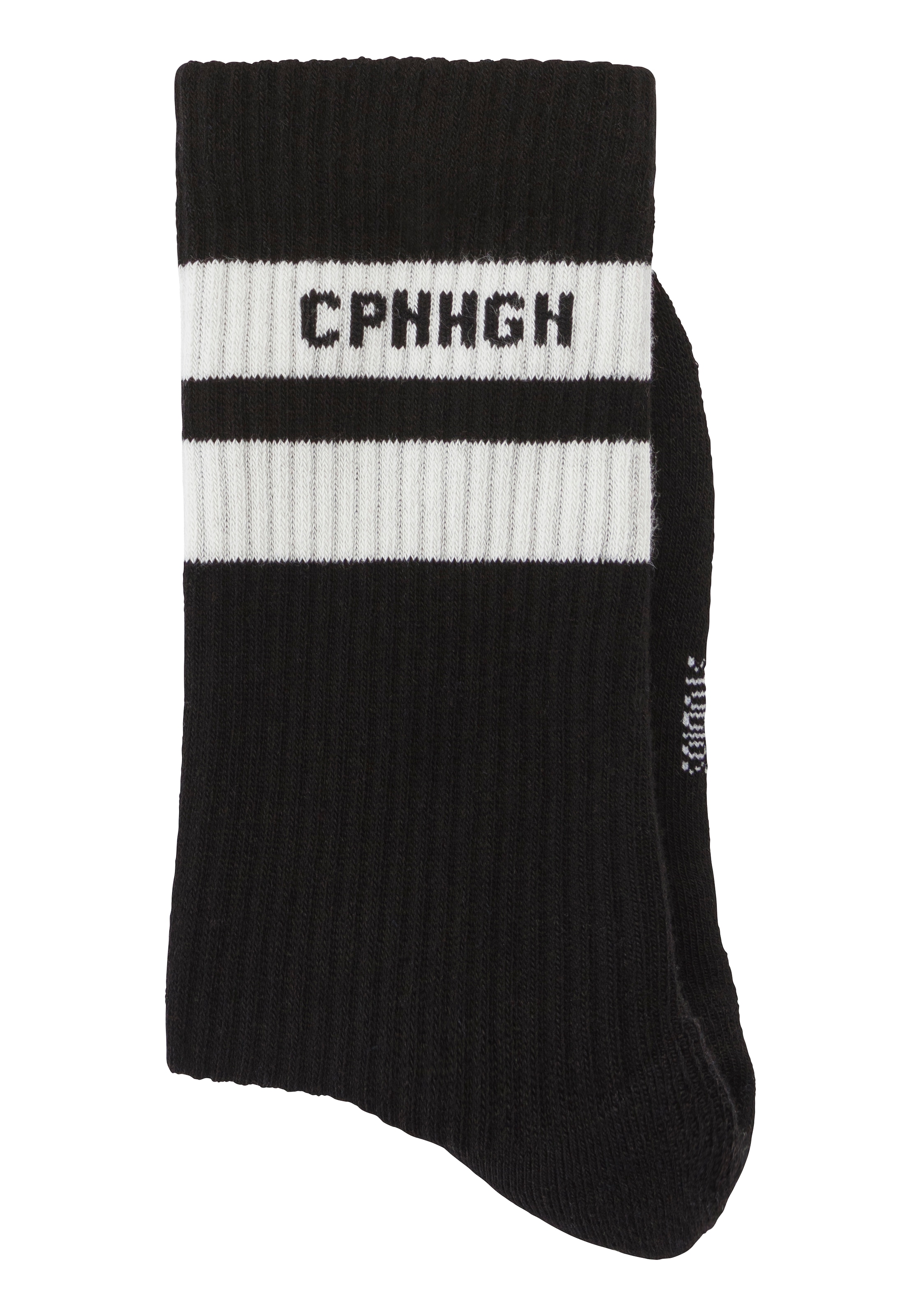 Copenhagen Studios Tennissocken, (Packung, 3 Paar), mit Streifendesign und Vollfrottee