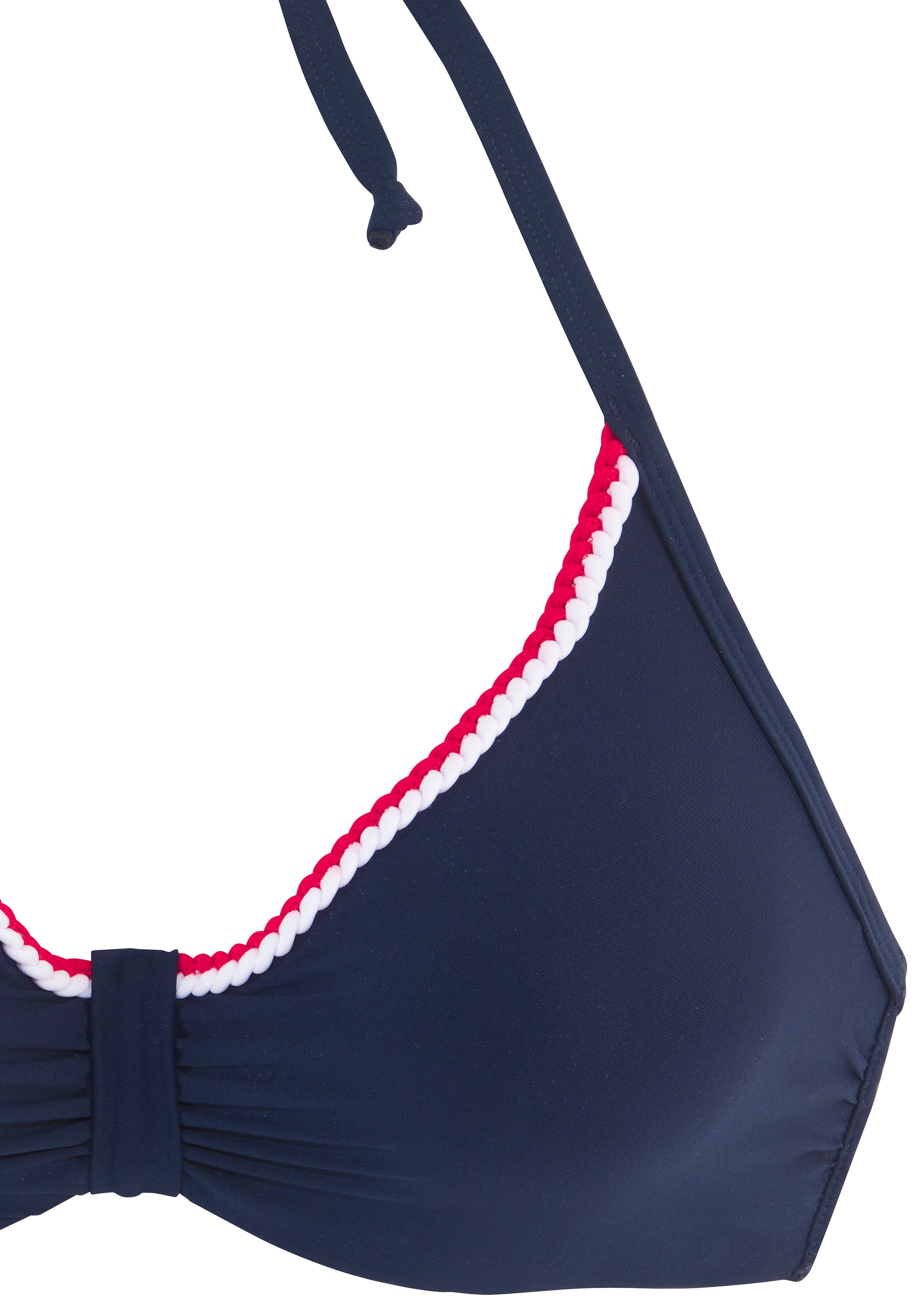 s.Oliver Bügel-Bikini-Top »Junis«, mit geflochtenen Details
