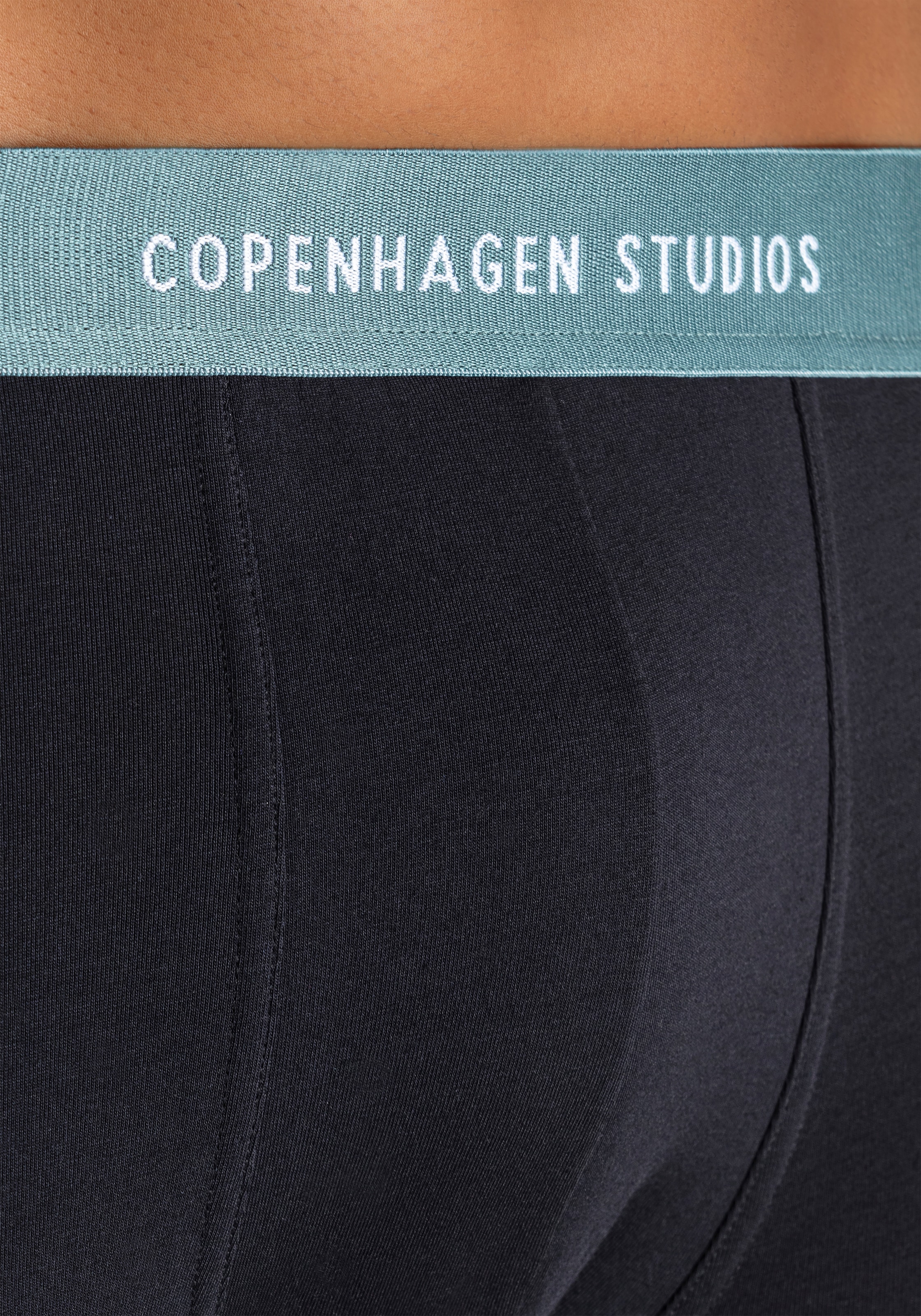 Copenhagen Studios Boxer »Boxershorts für Herren«, (3 St.), mit längerem Bein und Logobund