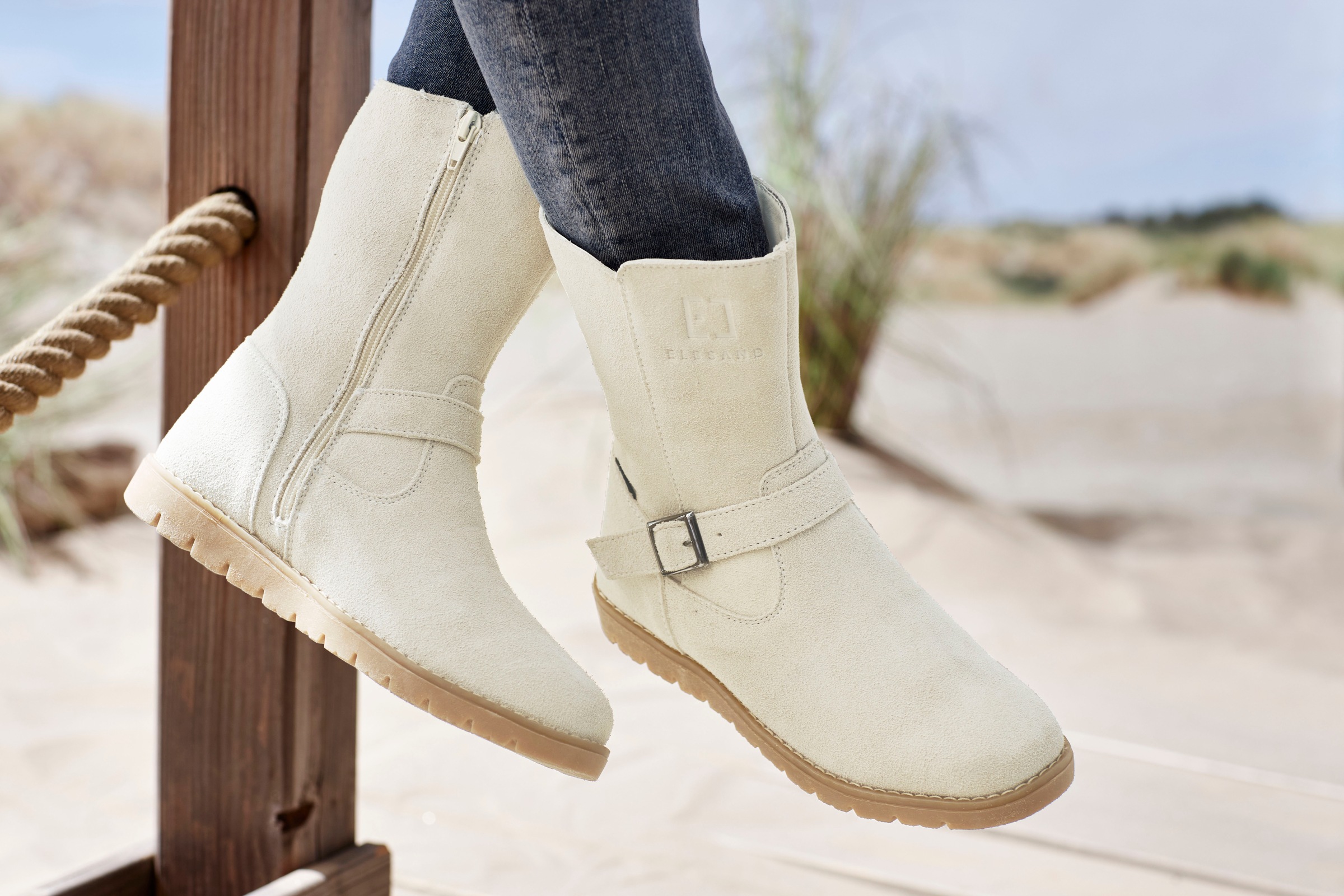 Elbsand Winterstiefel, Boots,Winterstiefelette,Leder, wind- & wasserabweisende Tex-Membran