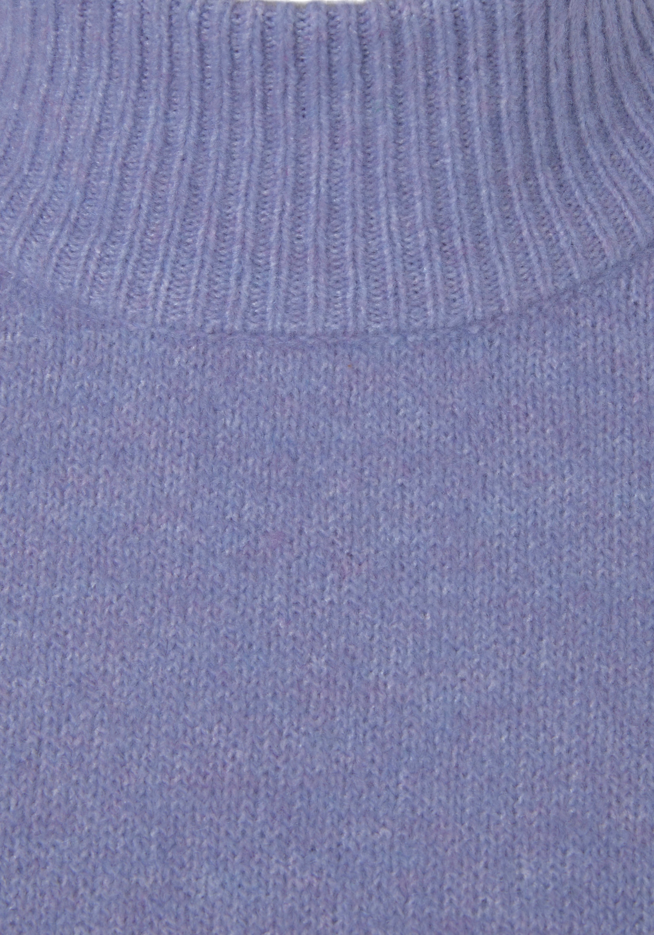 LASCANA Strickpullover, mit Stehkragen und Rippbündchen, Loungewear