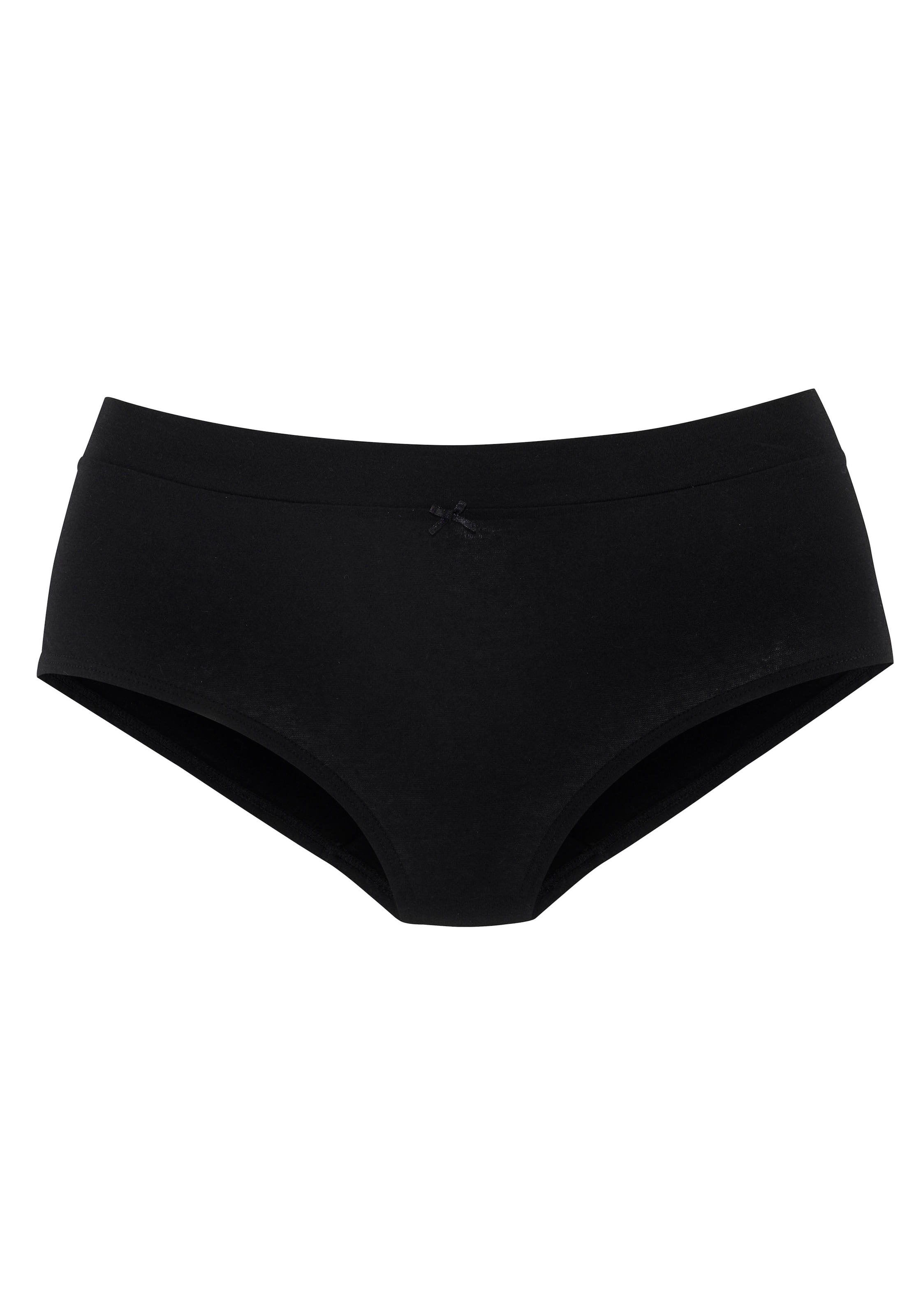 Vivance Taillenslip, (5er-Pack), mit breitem Bündchen ohne zusätzliches Gummi
