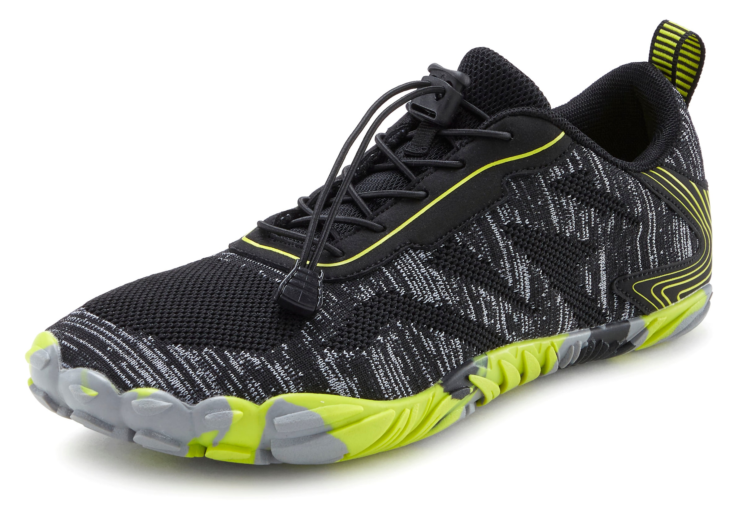 John Devin Sneaker »Freizeitschuh,«, mit elastischen Bändern für schnelles Reinschlüpfen, Unisex VEGAN