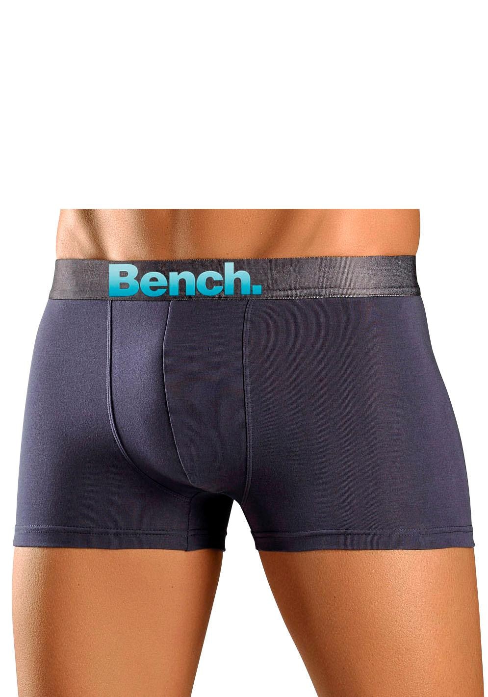 Bench. Boxer »Boxershorts für Herren«, (Packung, 3 St.), Unterhosen mit Logo Webbund