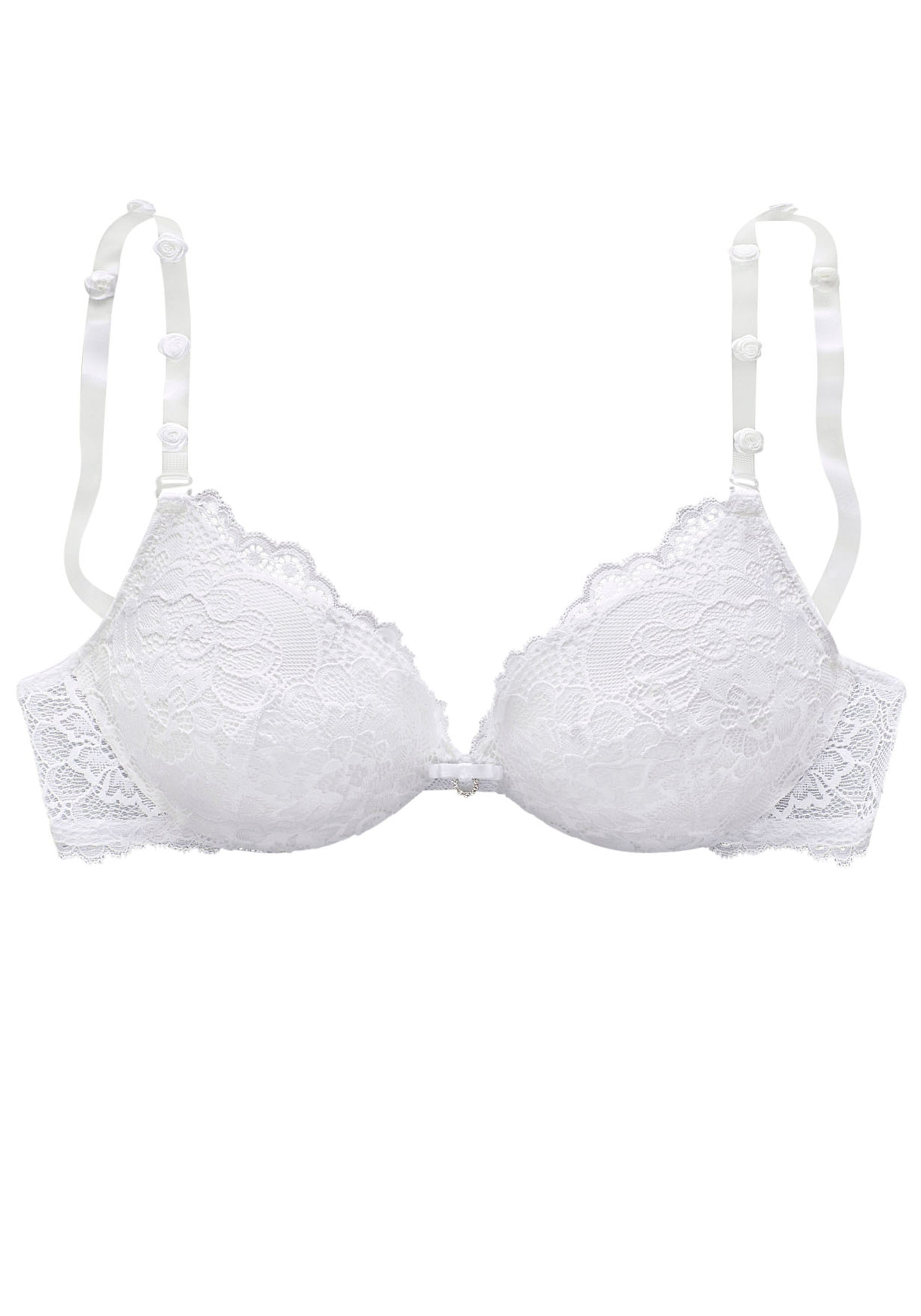 Vivance Push-up-BH, mit 3 extravaganten Trägern zum Austauschen, sexy Dessous