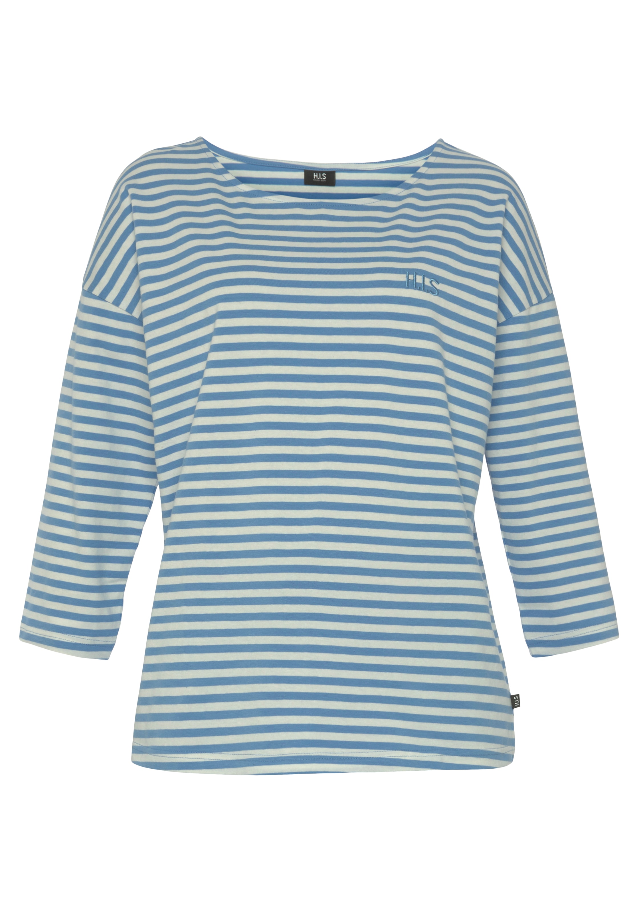 H.I.S Pyjama, (2 tlg.), mit Logostickerei auf der Brust