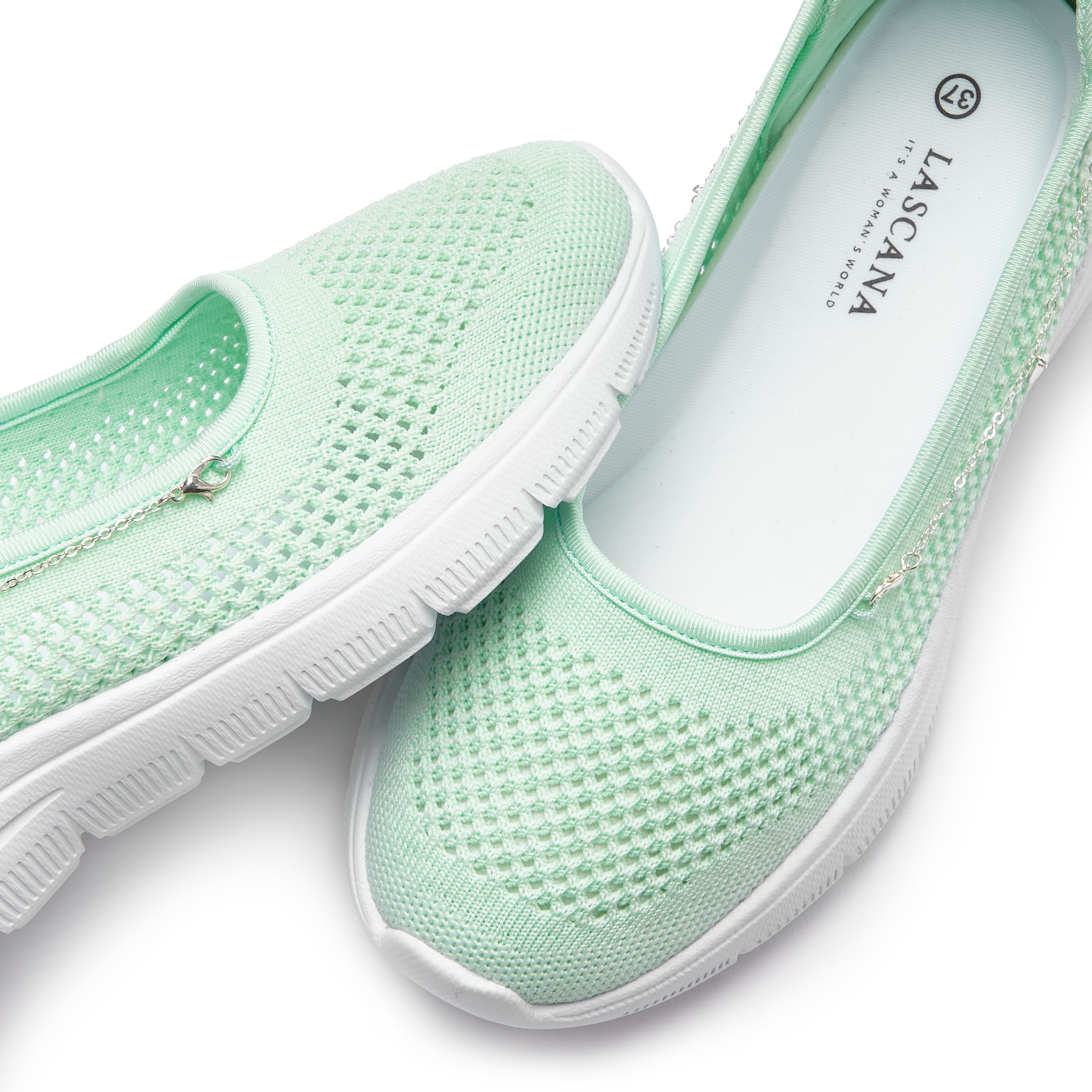 LASCANA Sneaker, Slip-On-Sneaker, Slipper, Ballerina, Halbschuhe VEGAN