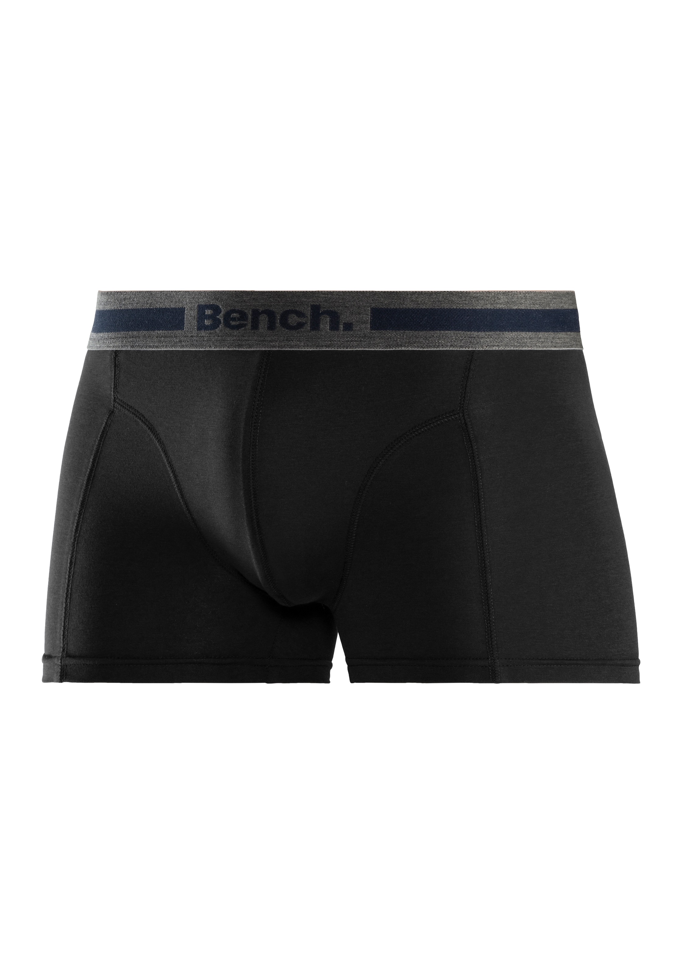 Bench. Boxer »Boxershorts für Herren«, (Packung, 4 St.), Unterhosen mit Overlock-Nähten vorn